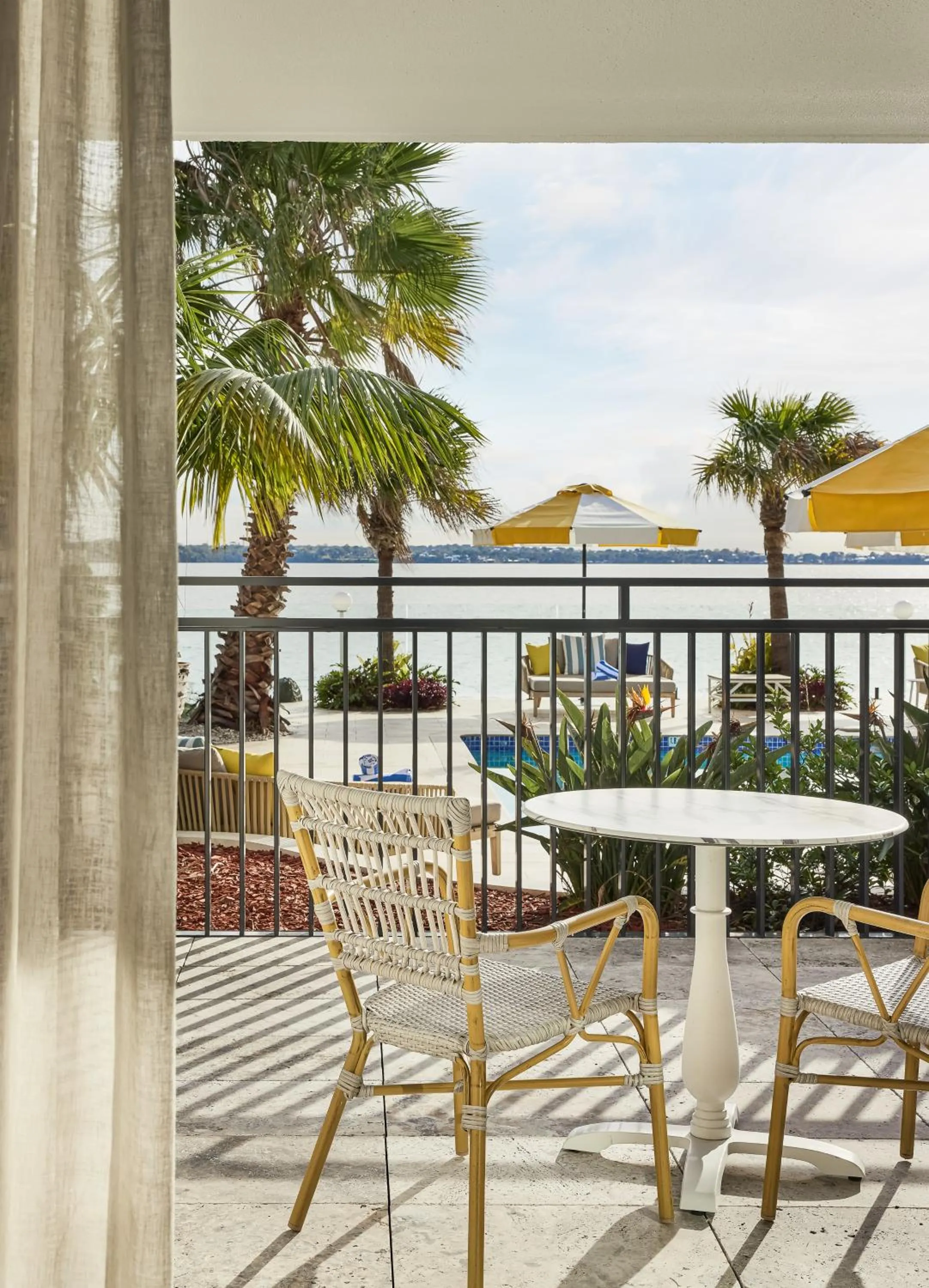 Patio in The Beachcomber Hotel & Resort, an Ascend Collection Resort