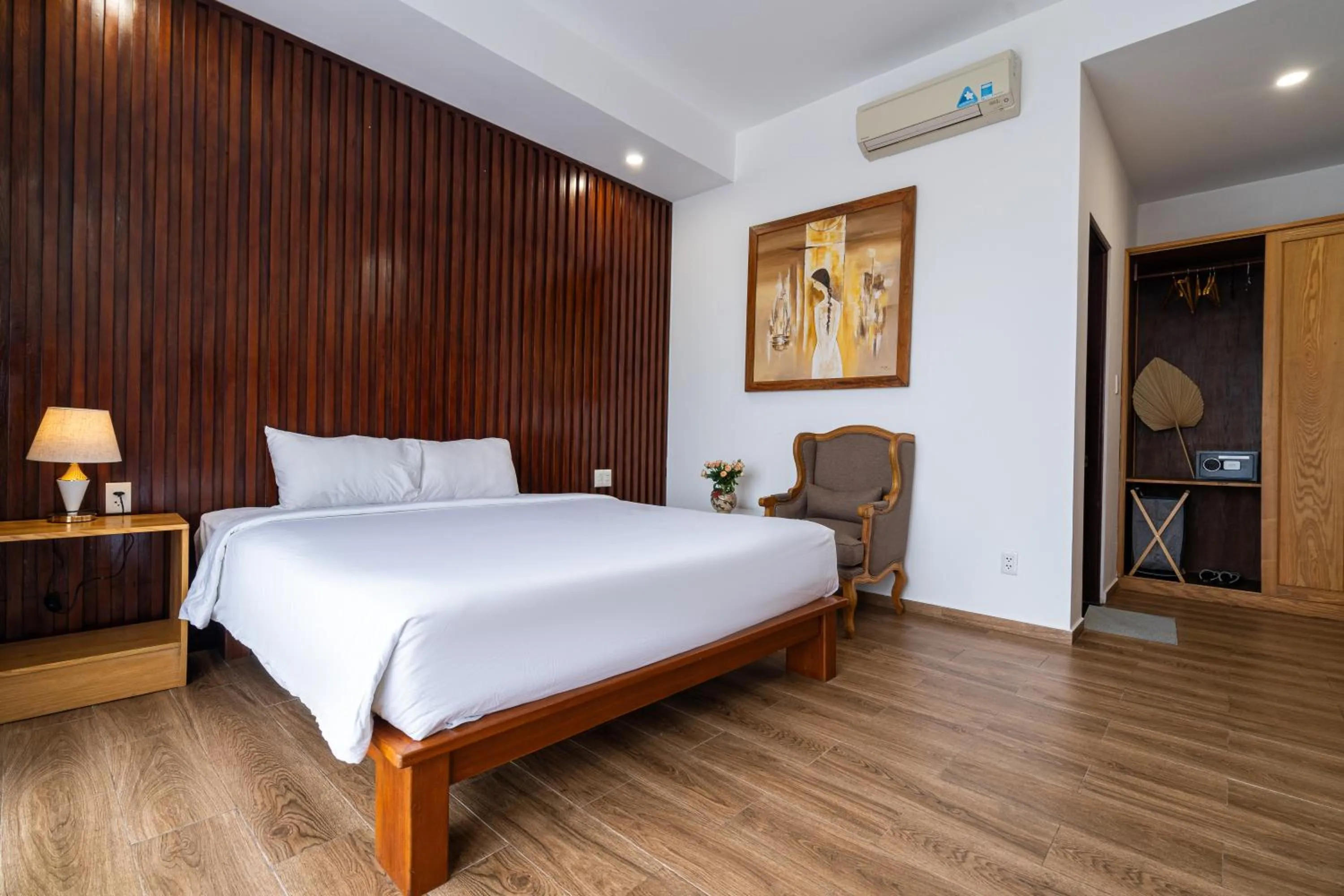 Bed in Palm Riverside Boutique