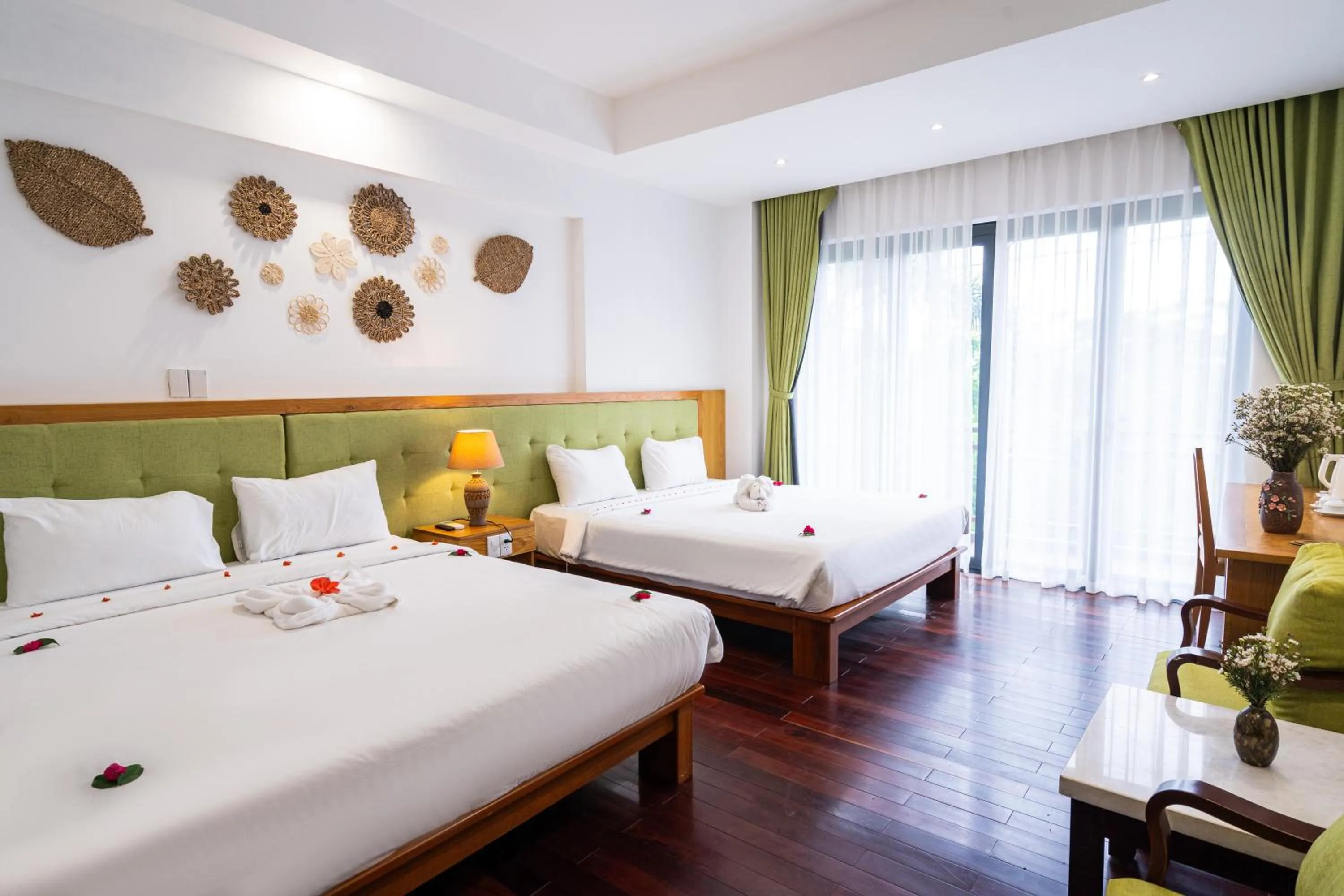 Bed in Palm Riverside Boutique