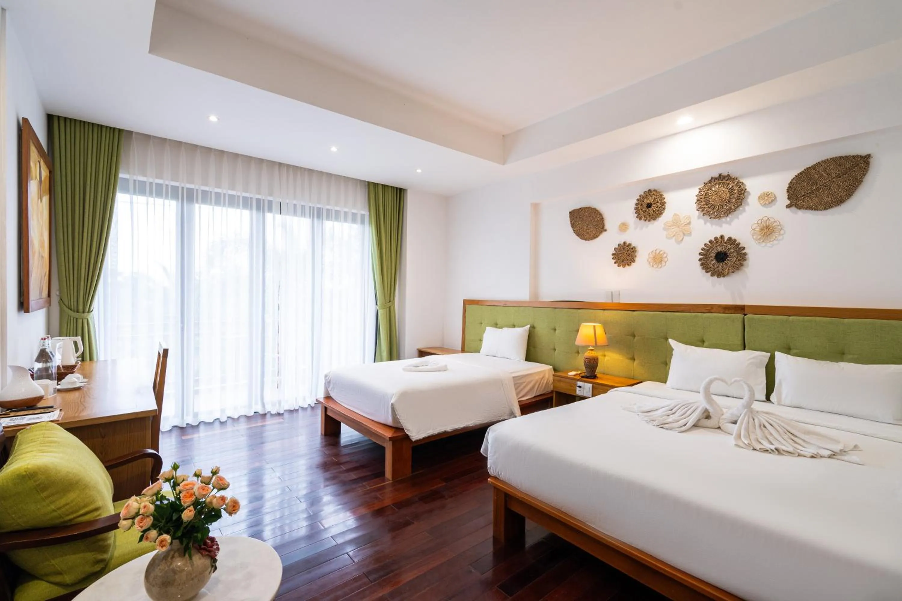 Bed in Palm Riverside Boutique