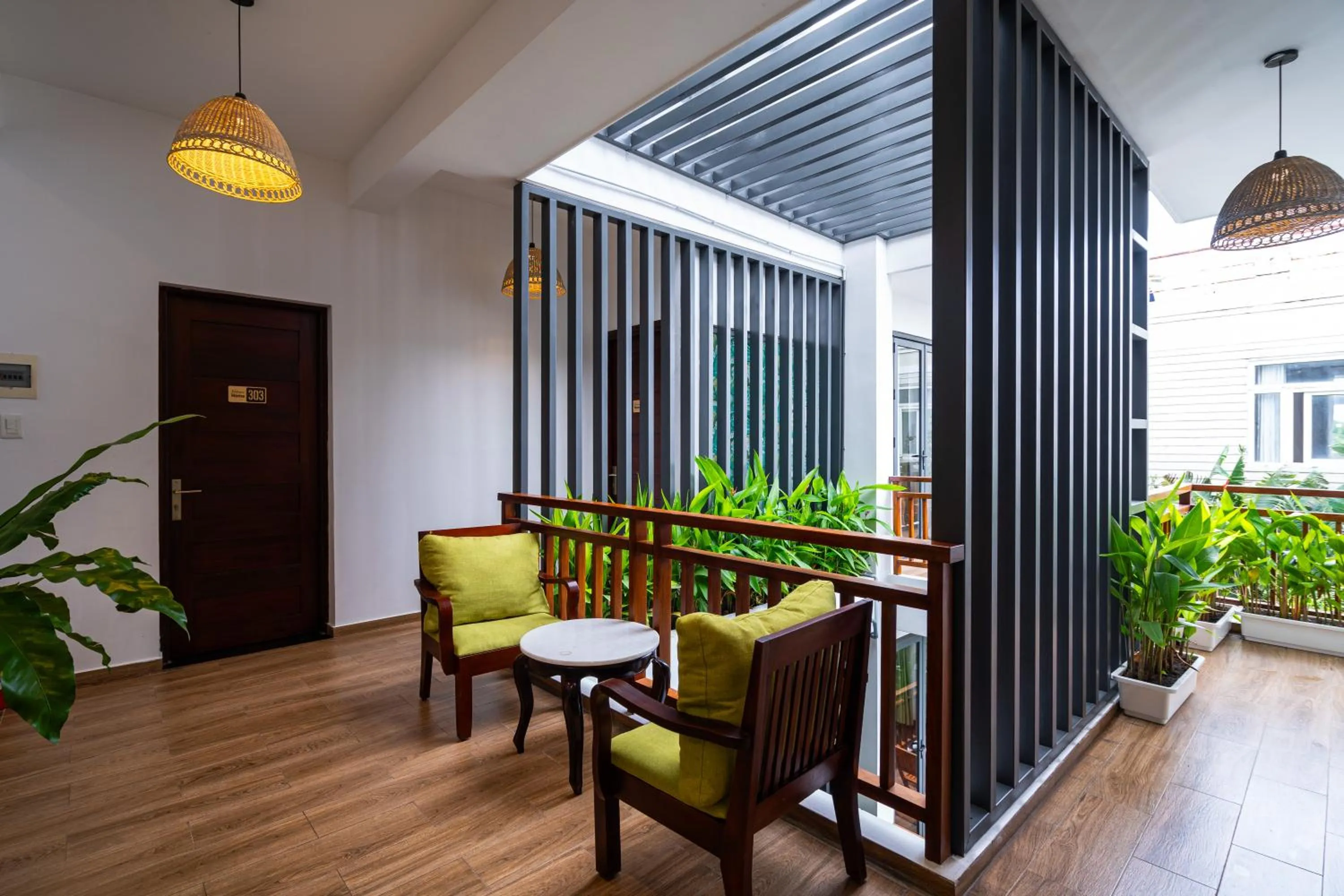 Balcony/Terrace in Palm Riverside Boutique