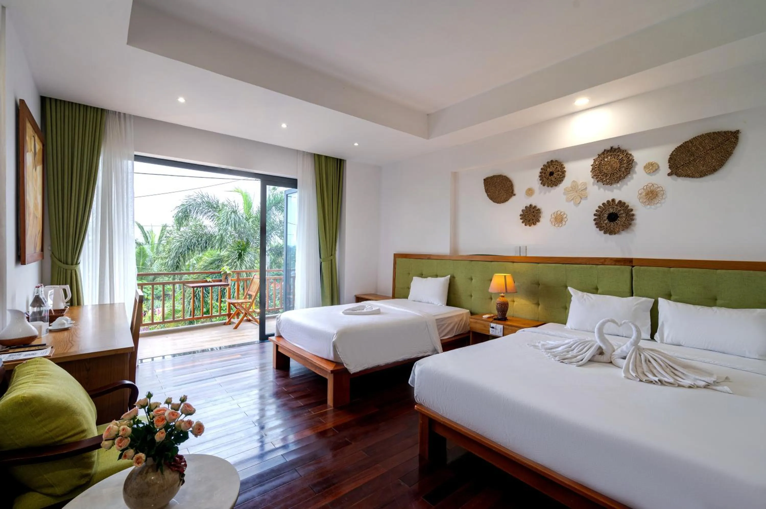 Bed in Palm Riverside Boutique