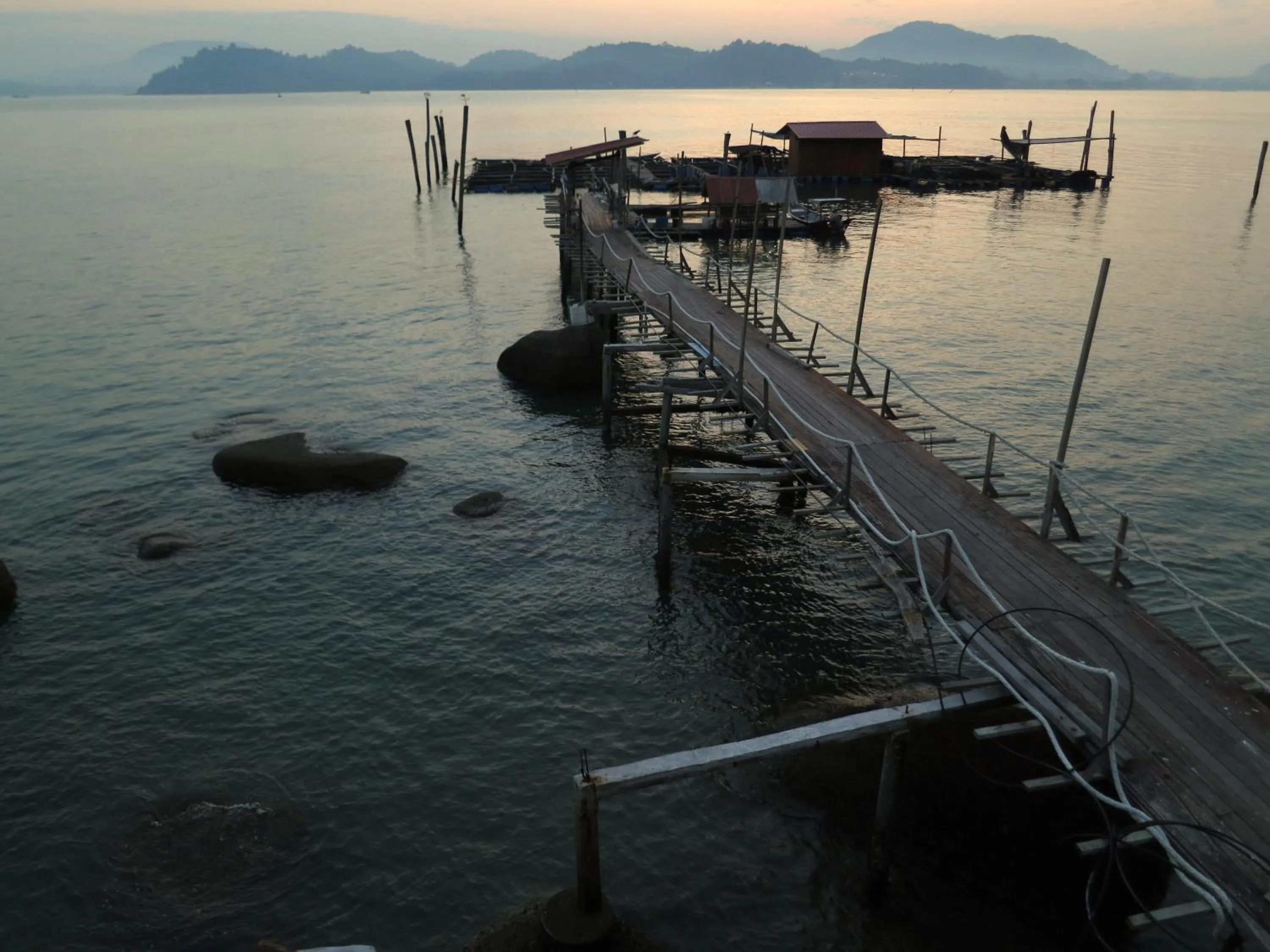 Property building in Pangkor Fish House
