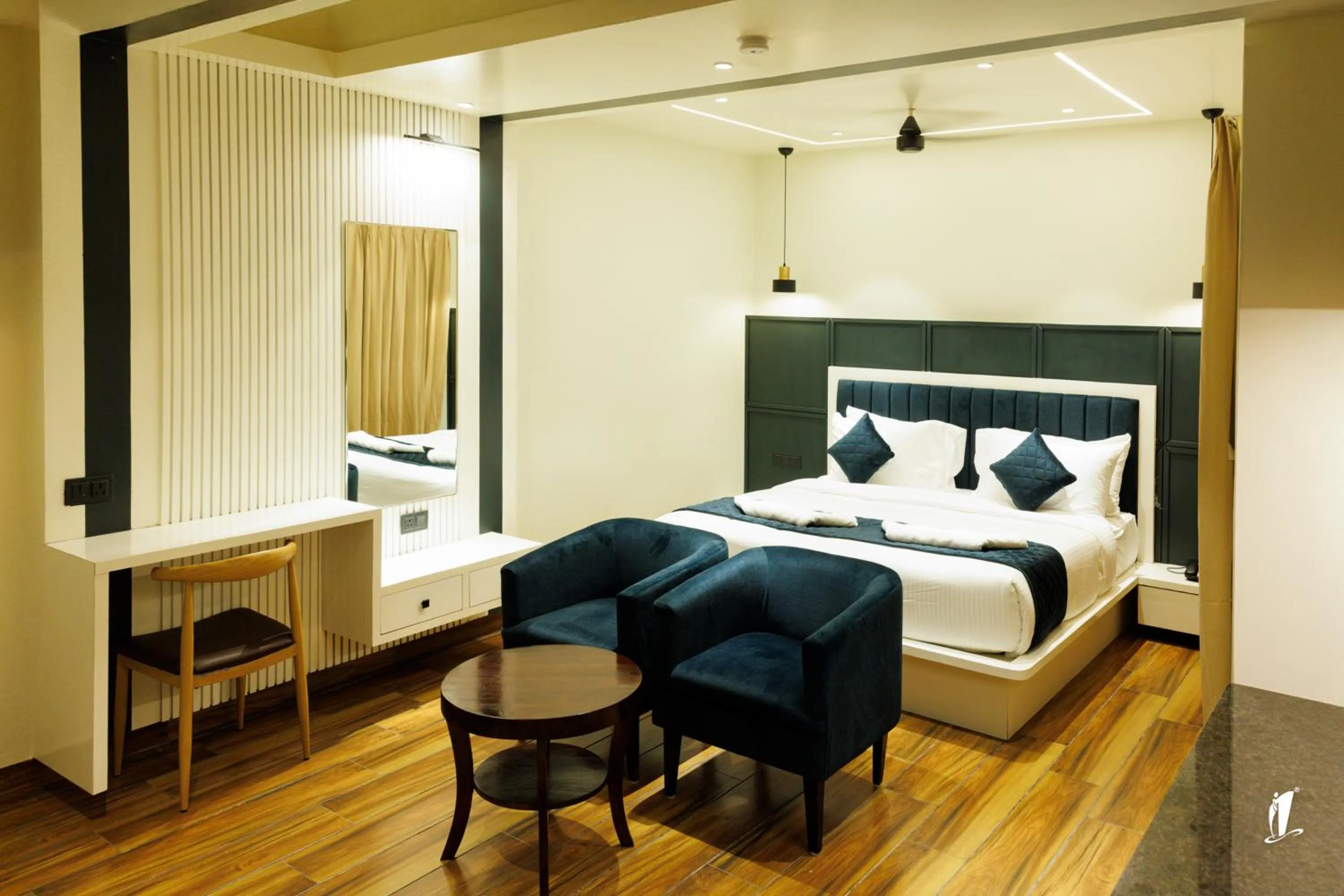 Bed in Srigandha Residency