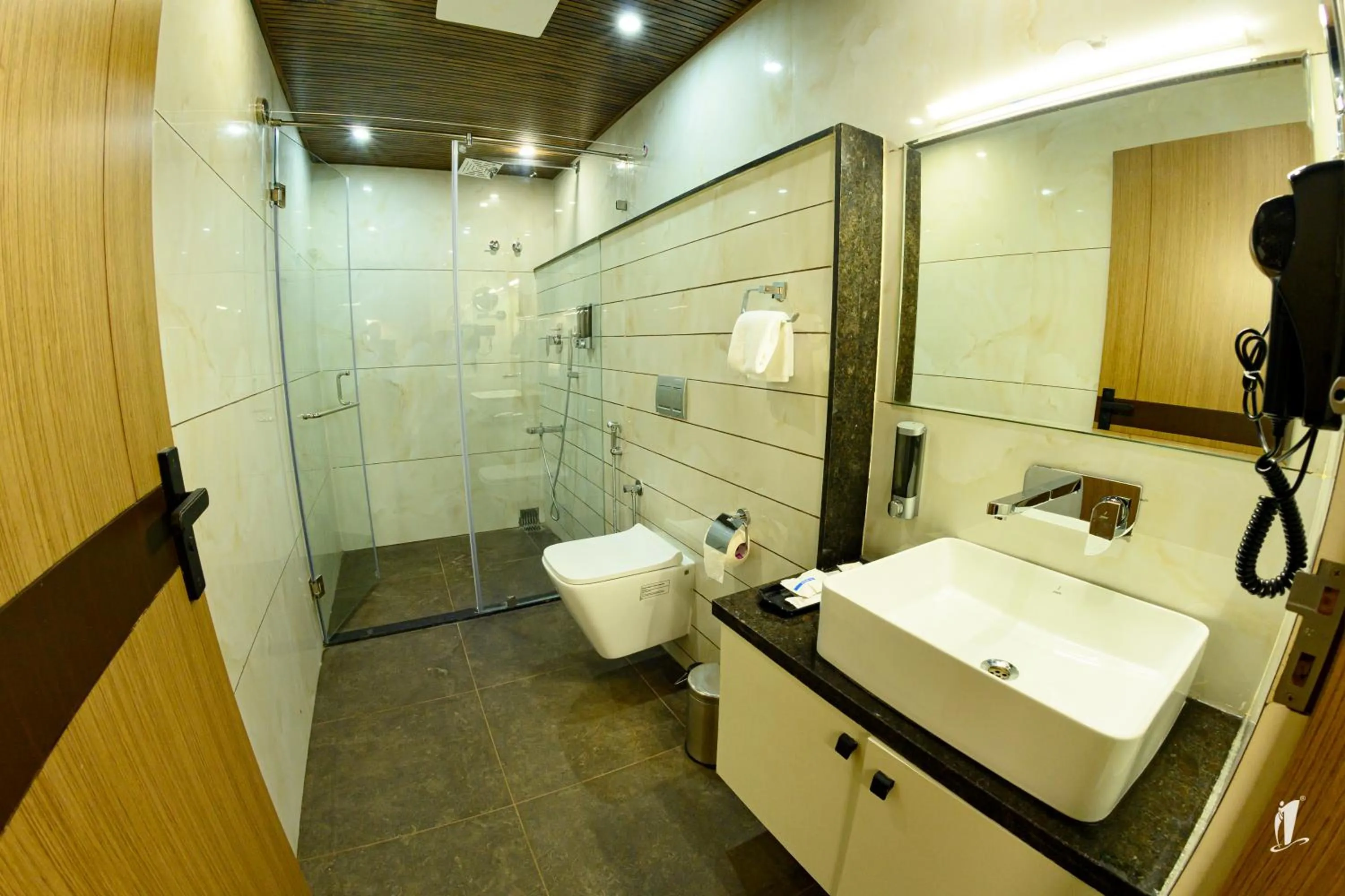 Shower in Srigandha Residency