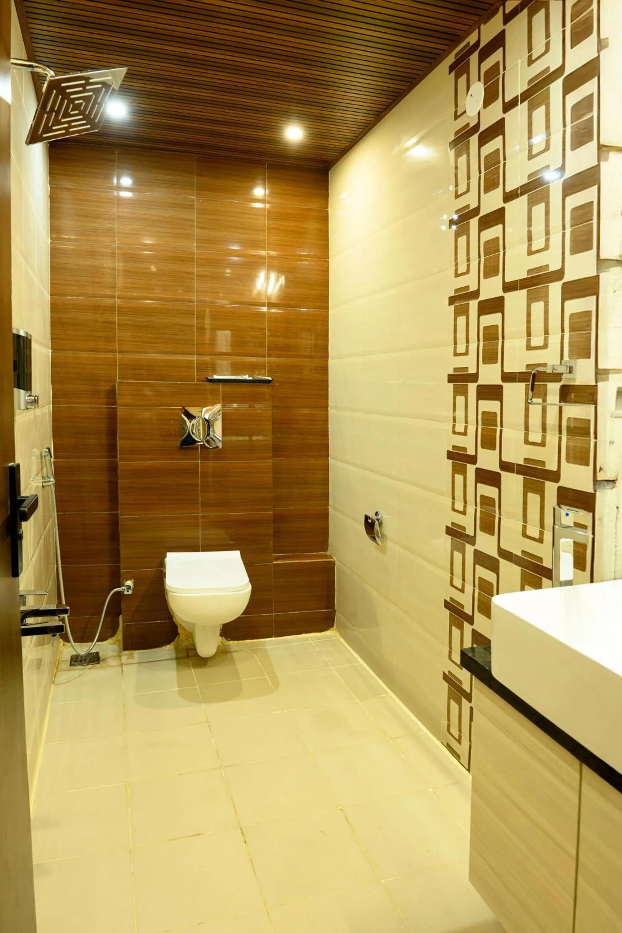 Shower in Srigandha Residency