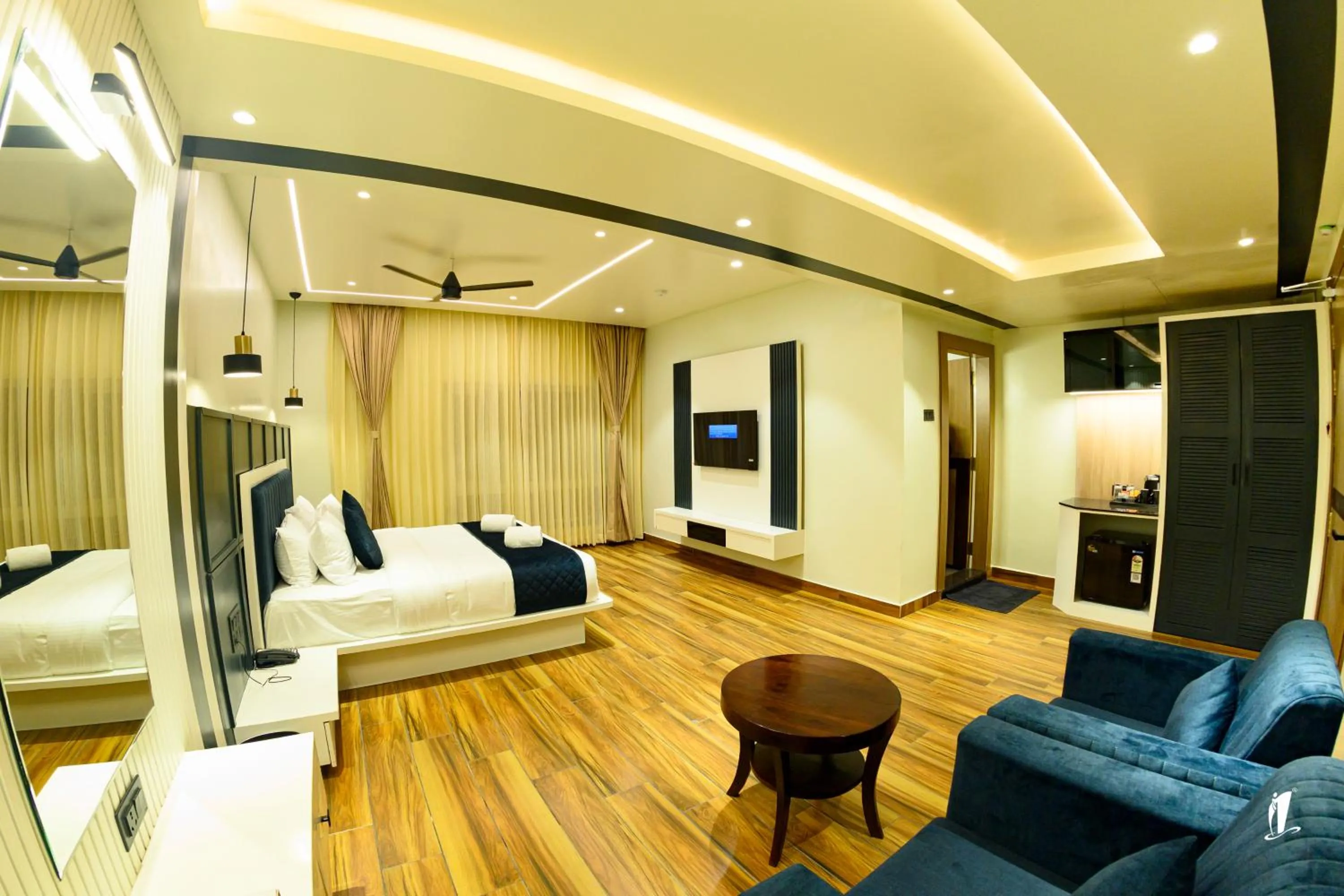 Bed in Srigandha Residency