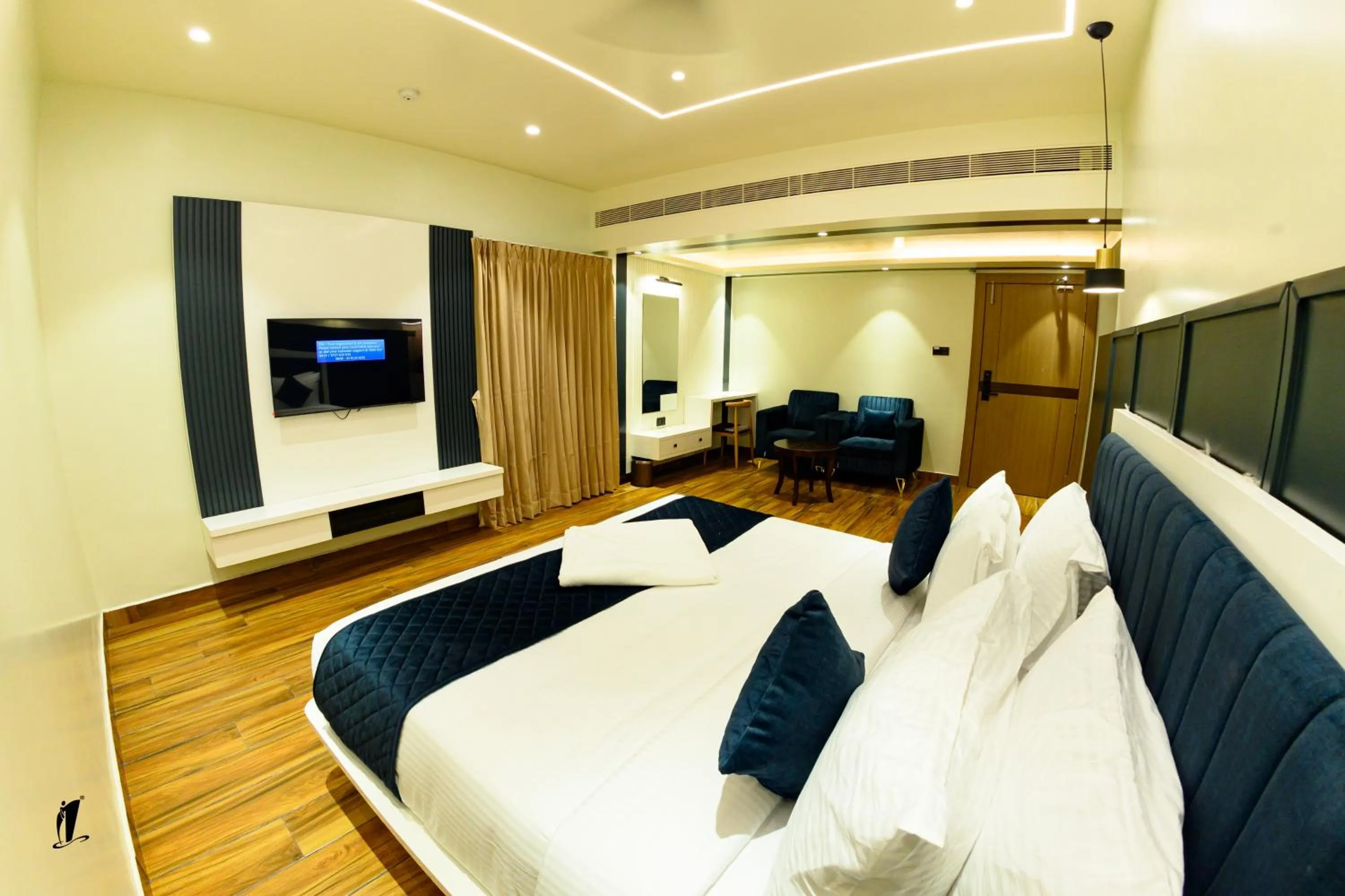 Bed in Srigandha Residency