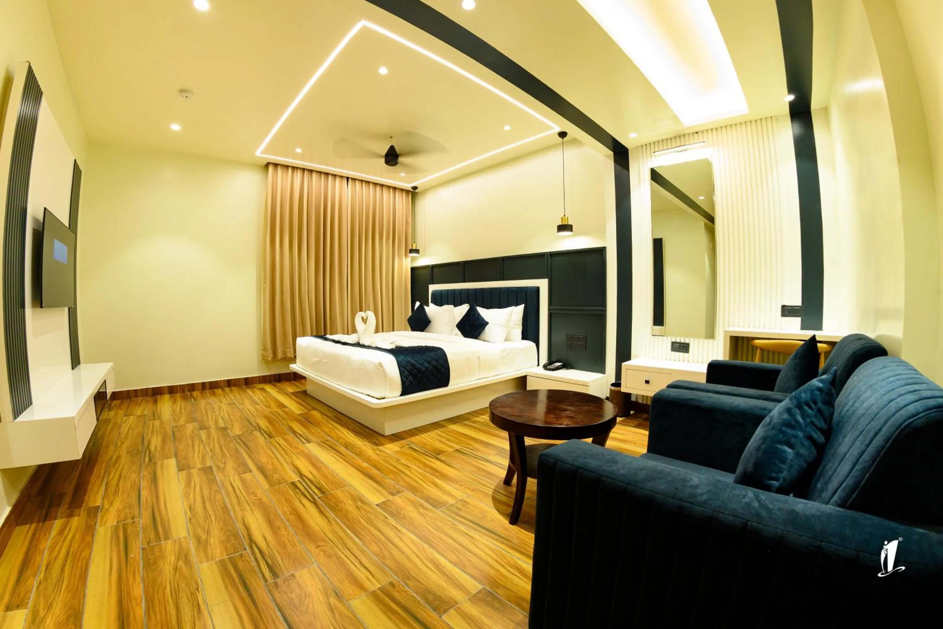Bed in Srigandha Residency