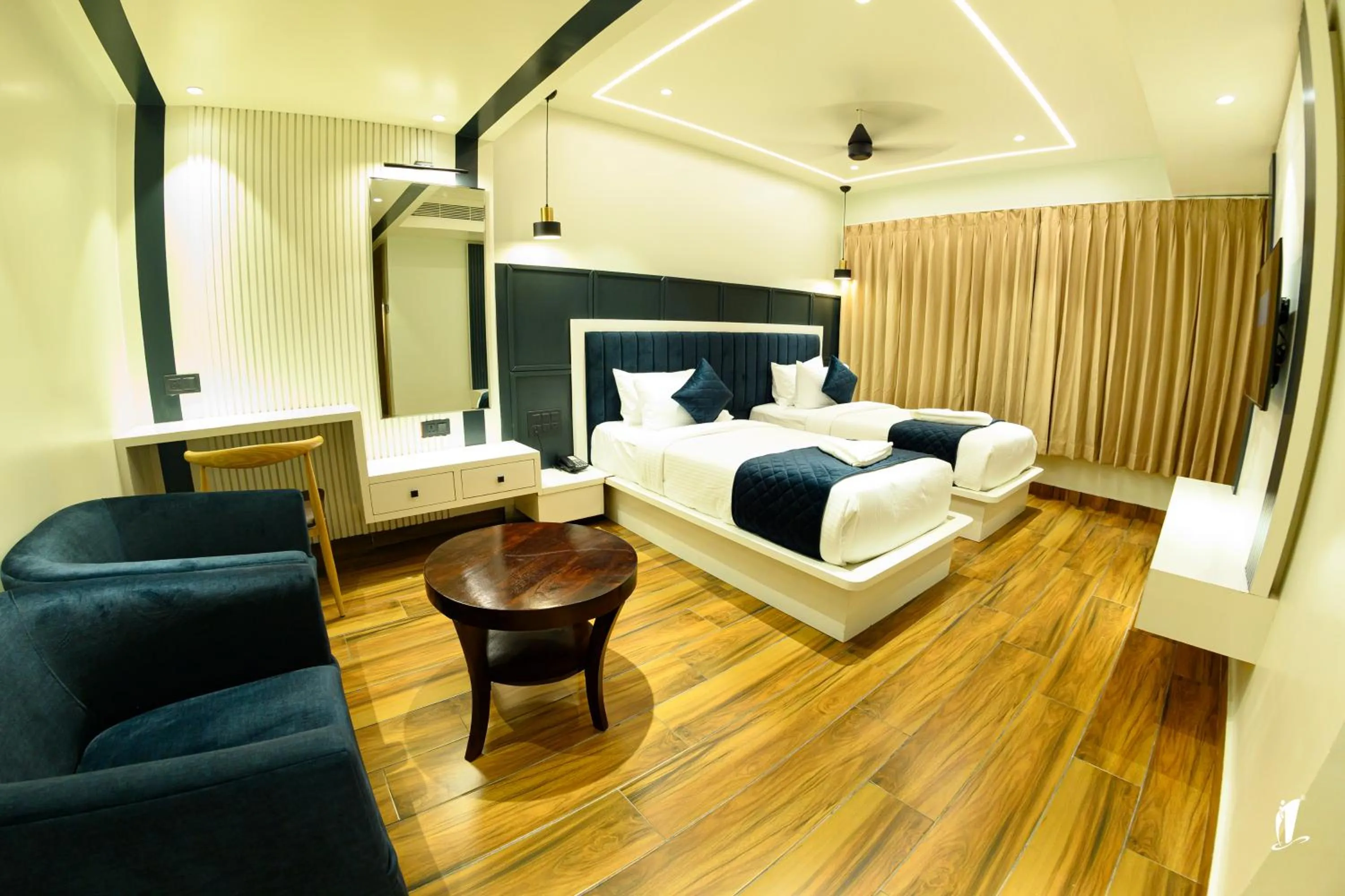 Bed in Srigandha Residency