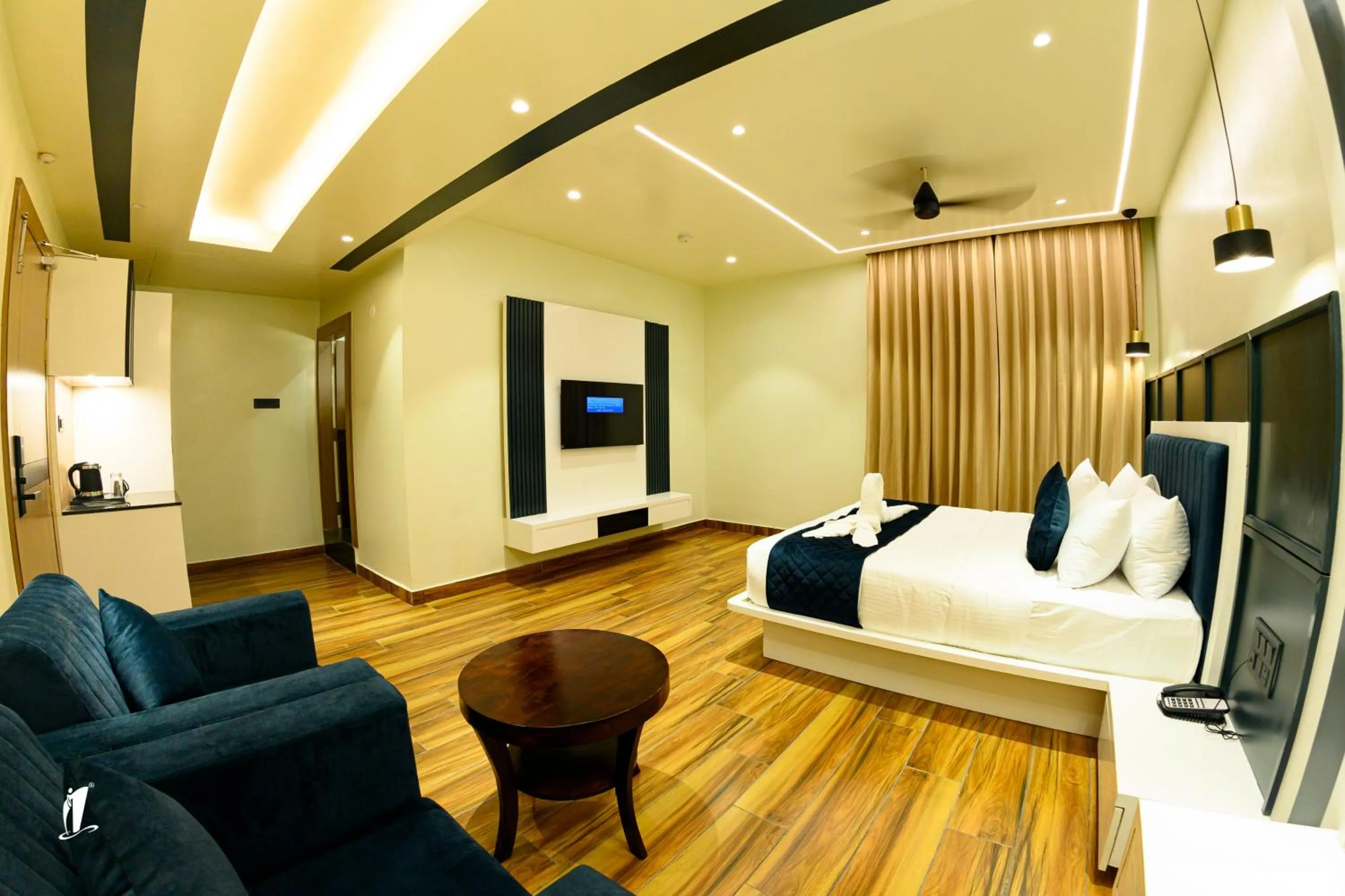 Bed in Srigandha Residency