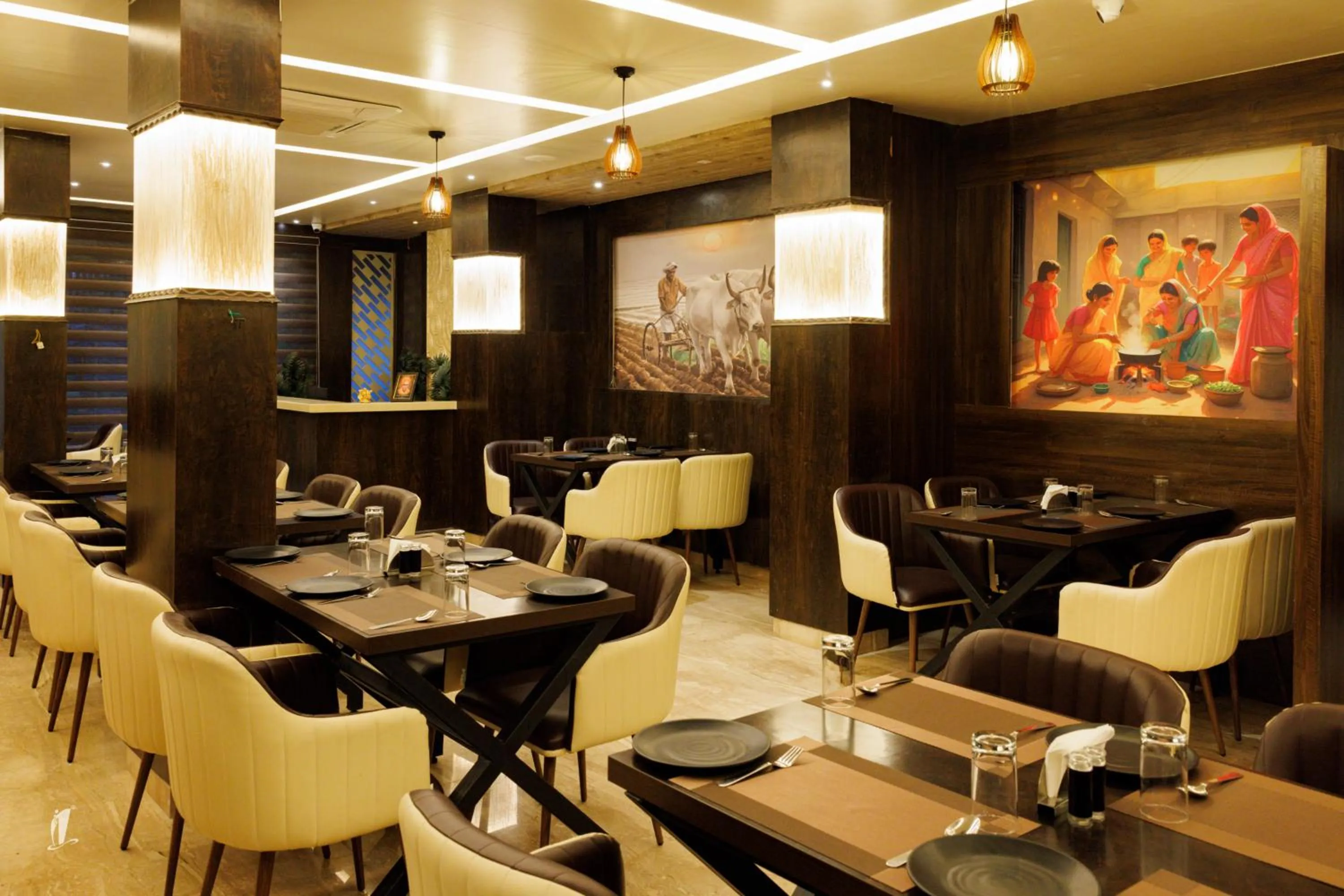 Restaurant/places to eat in Srigandha Residency