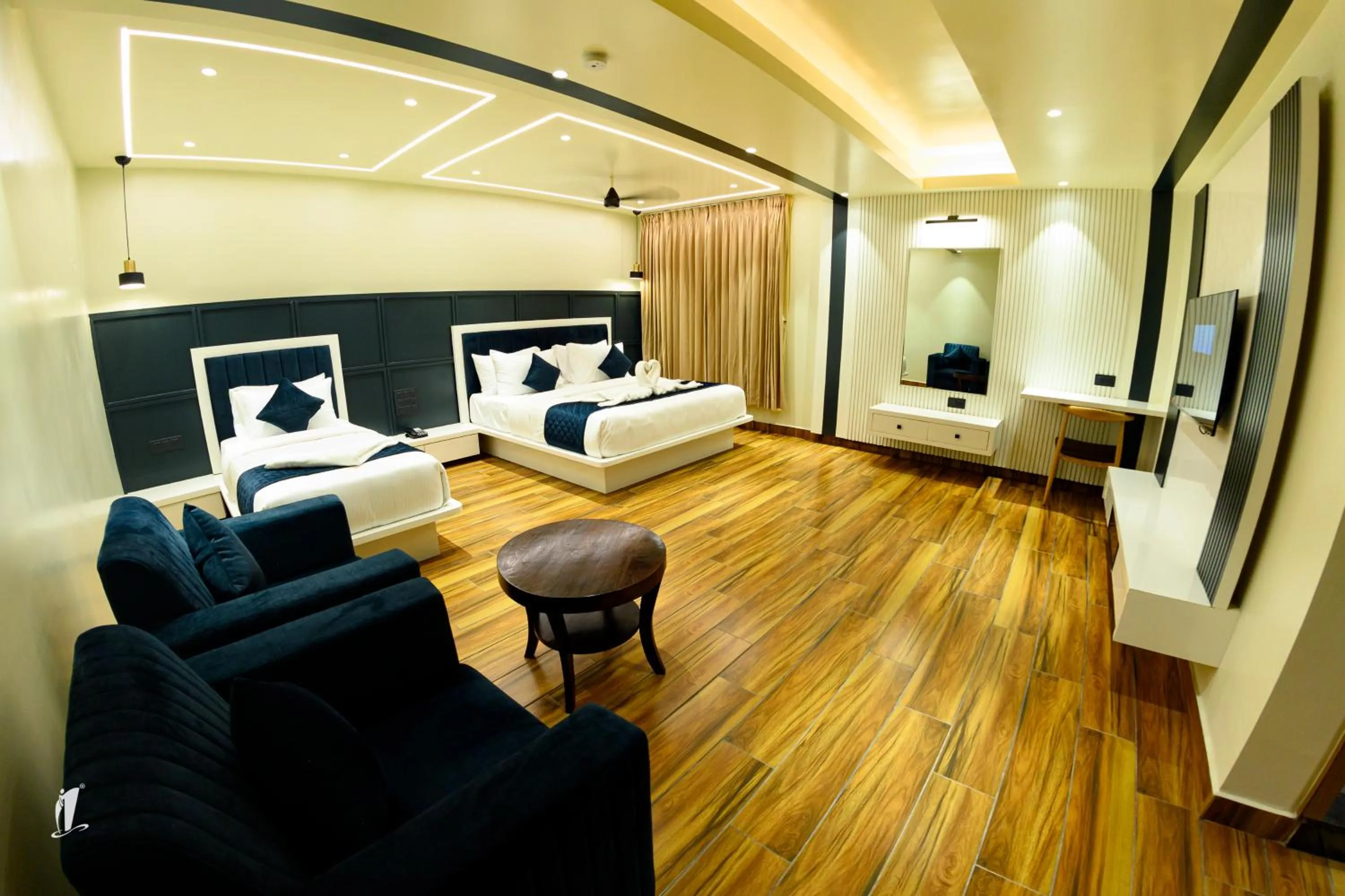 Bed in Srigandha Residency