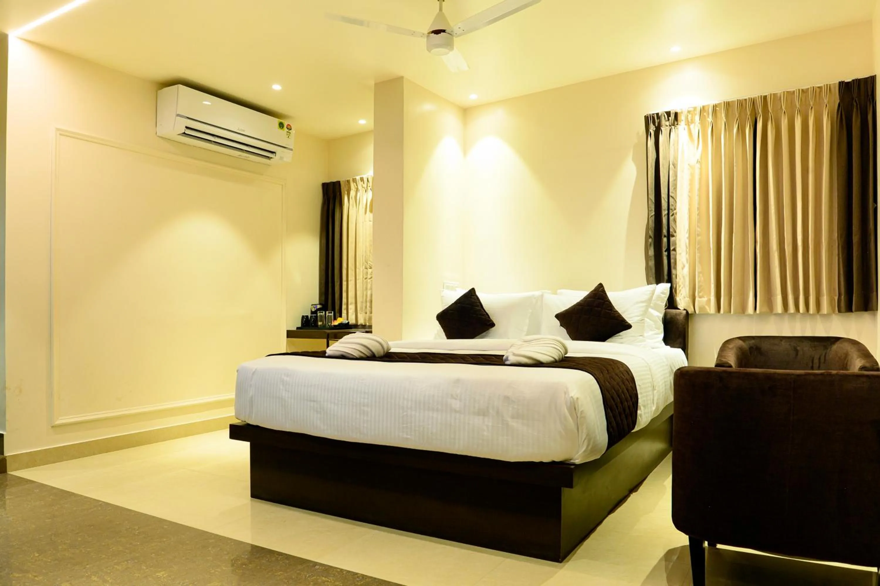 Bed in Srigandha Residency