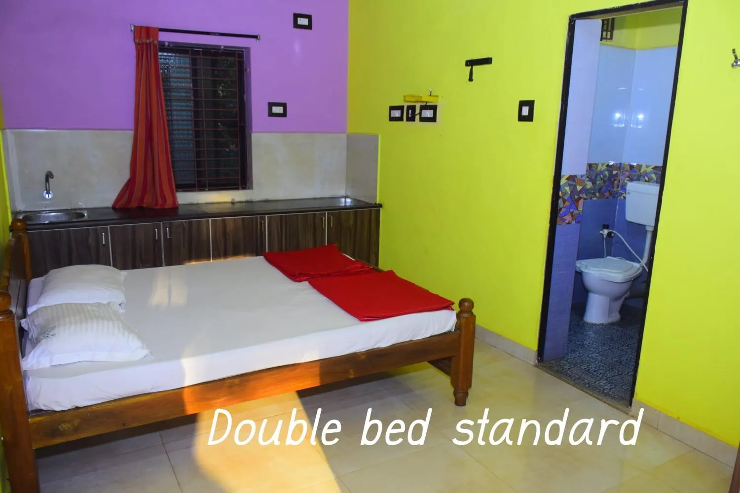 Bed in Belaku Farm House