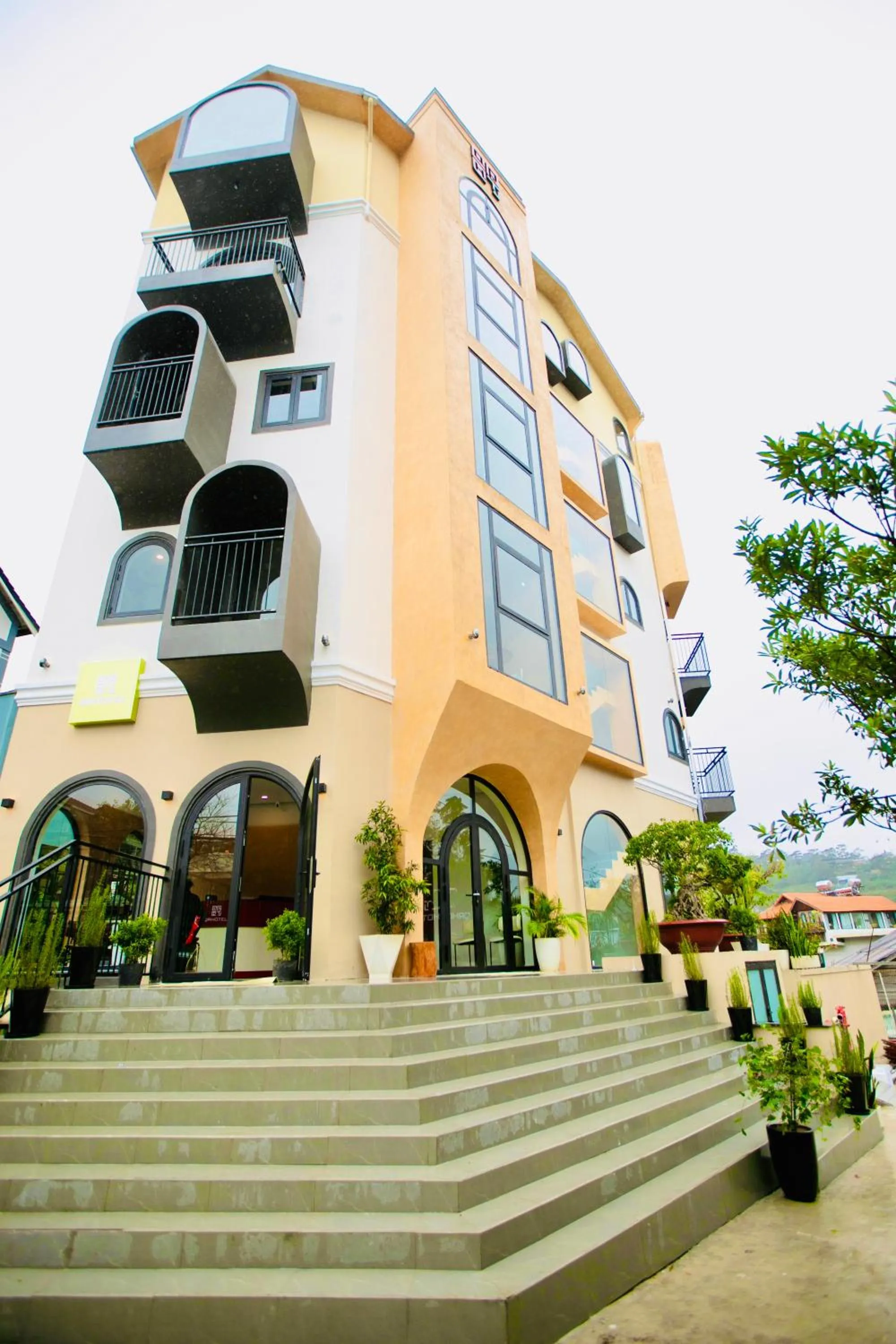 Property building in QR Hotel Dalat