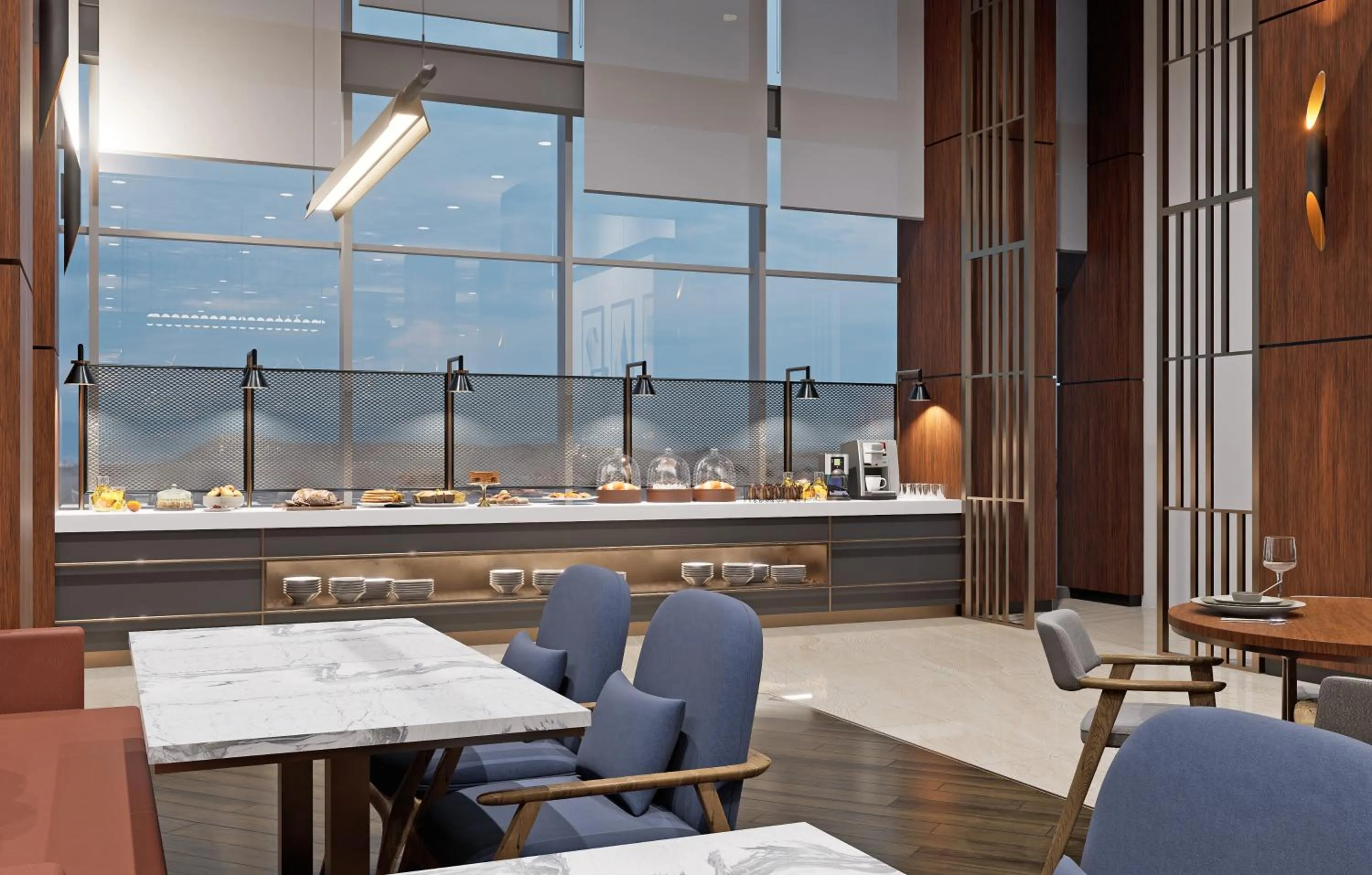 Buffet breakfast in Crowne Plaza Istanbul - West