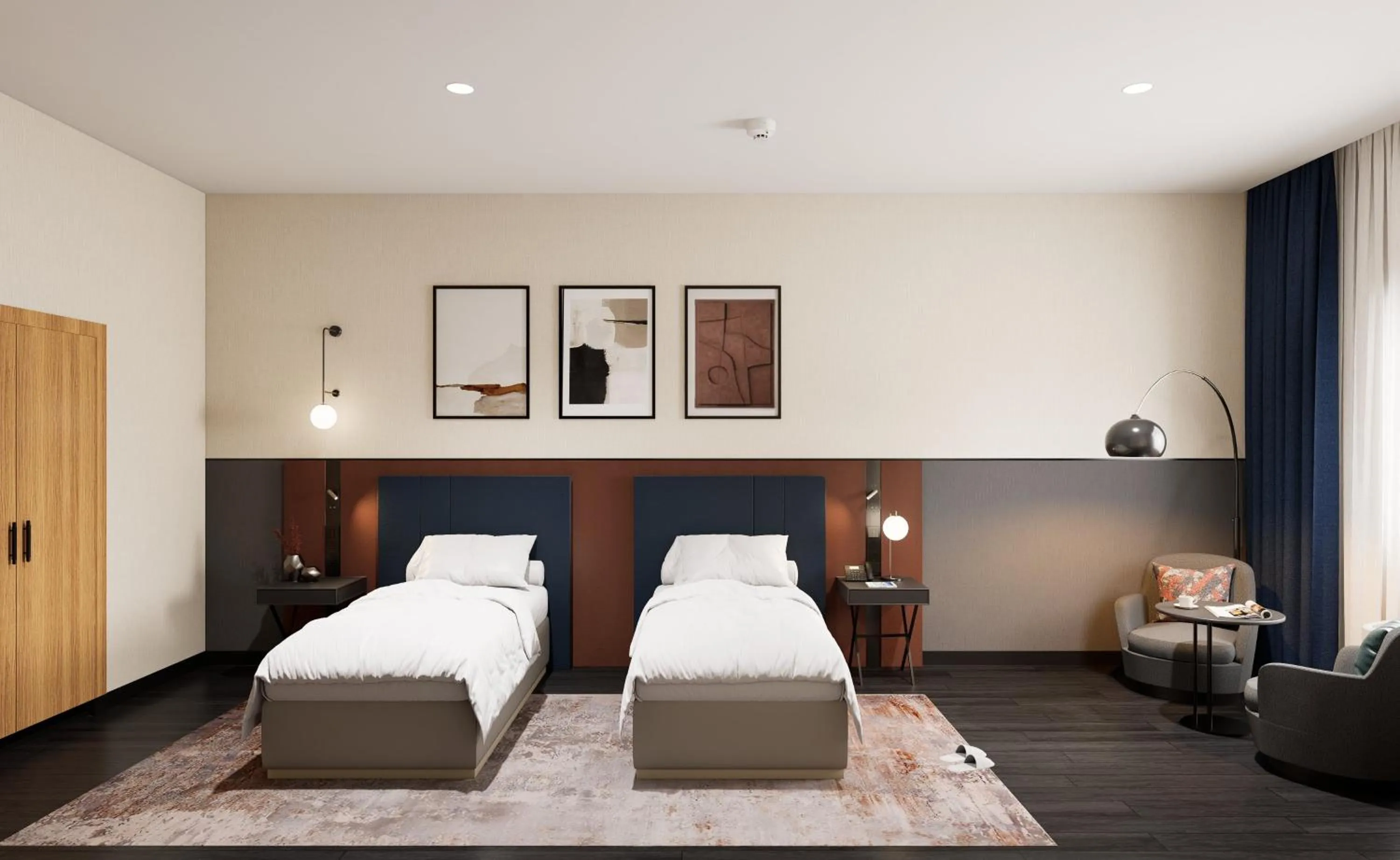 Bed in Crowne Plaza Istanbul - West