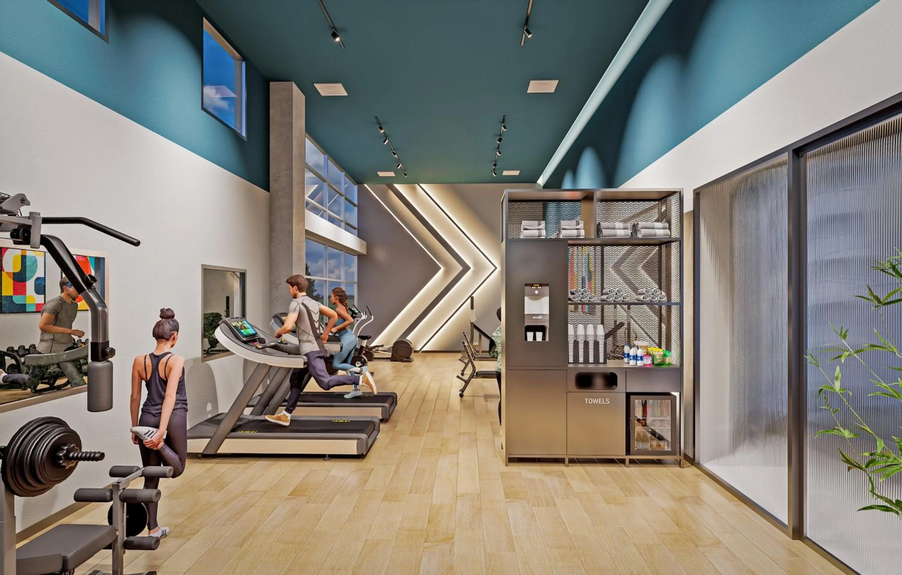 Fitness centre/facilities in Crowne Plaza Istanbul - West