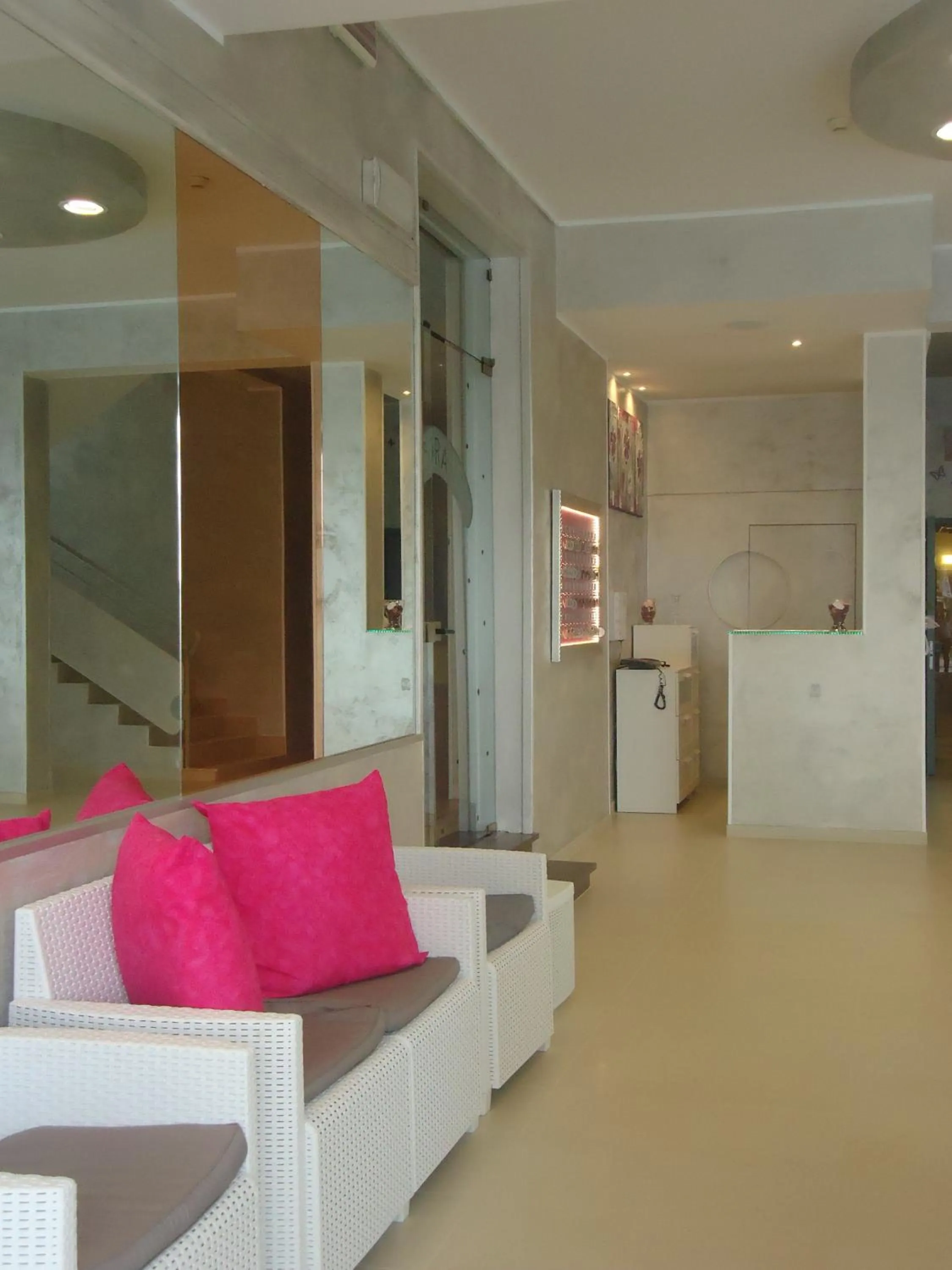 Lobby or reception in Hotel Mont Blanc