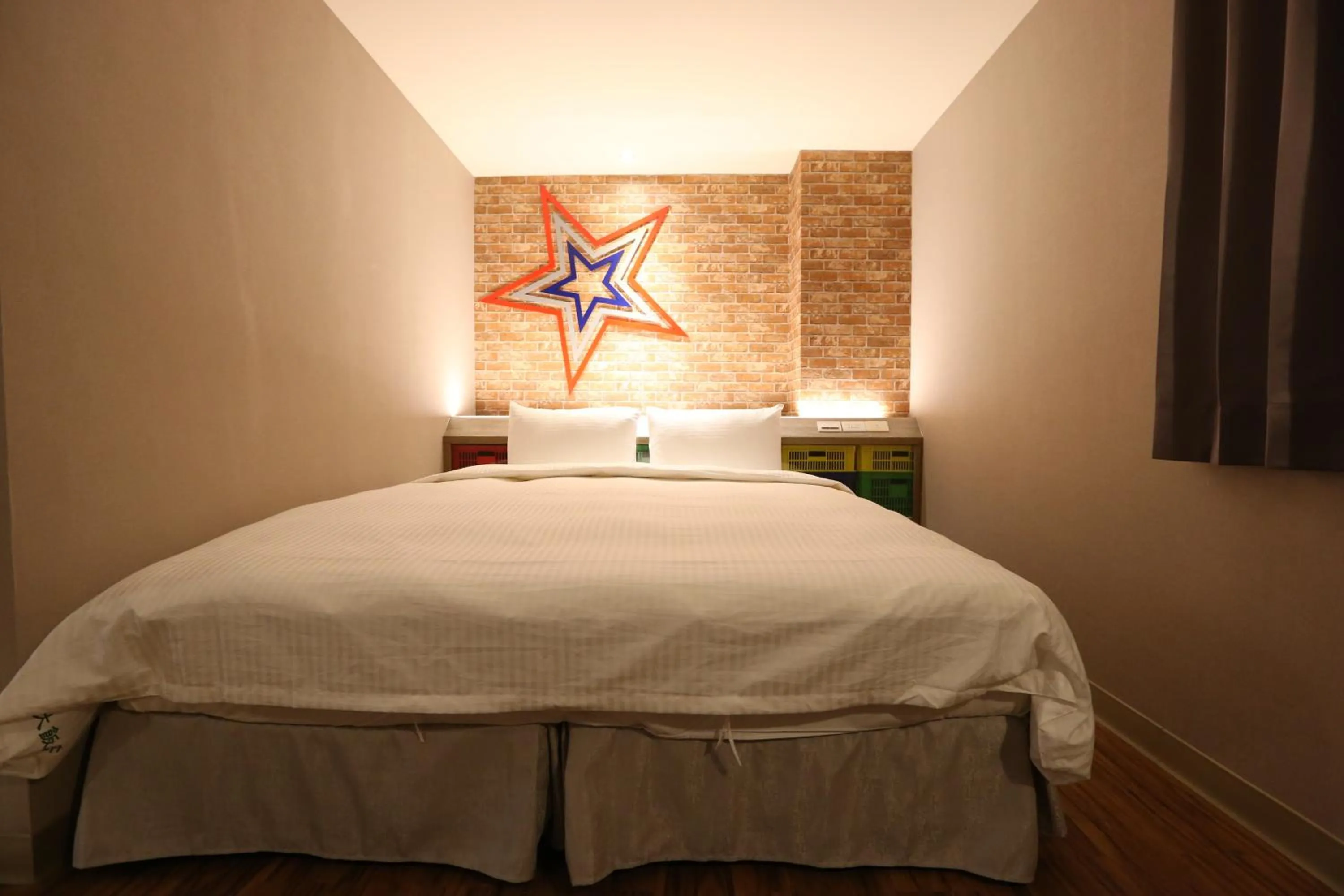 Photo of the whole room, Bed in Central Hotel