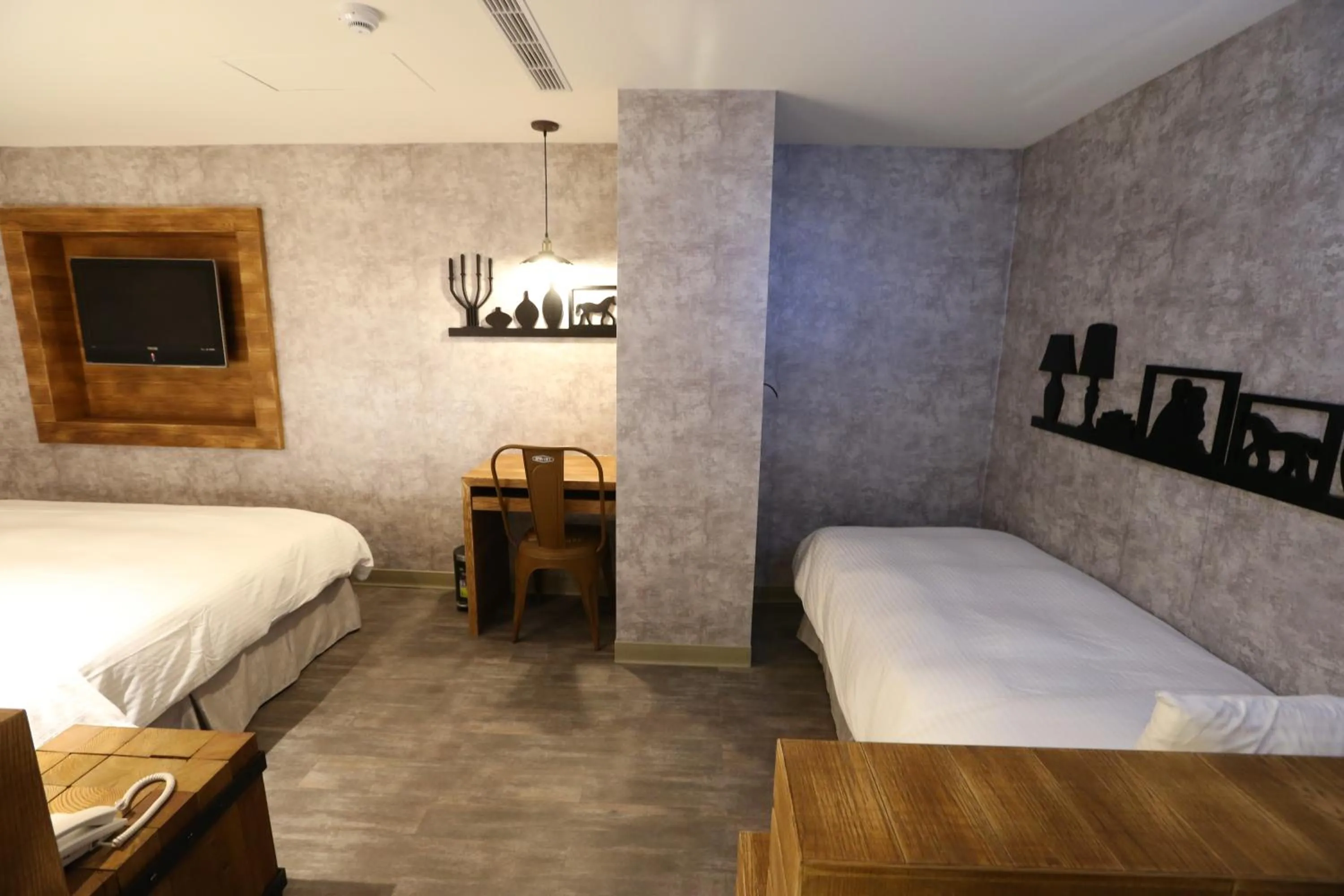 Photo of the whole room, Bed in Central Hotel