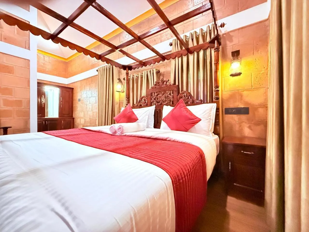 Bed in Credible Heritage Resort