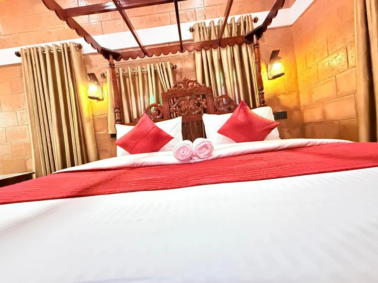Bed in Credible Heritage Resort