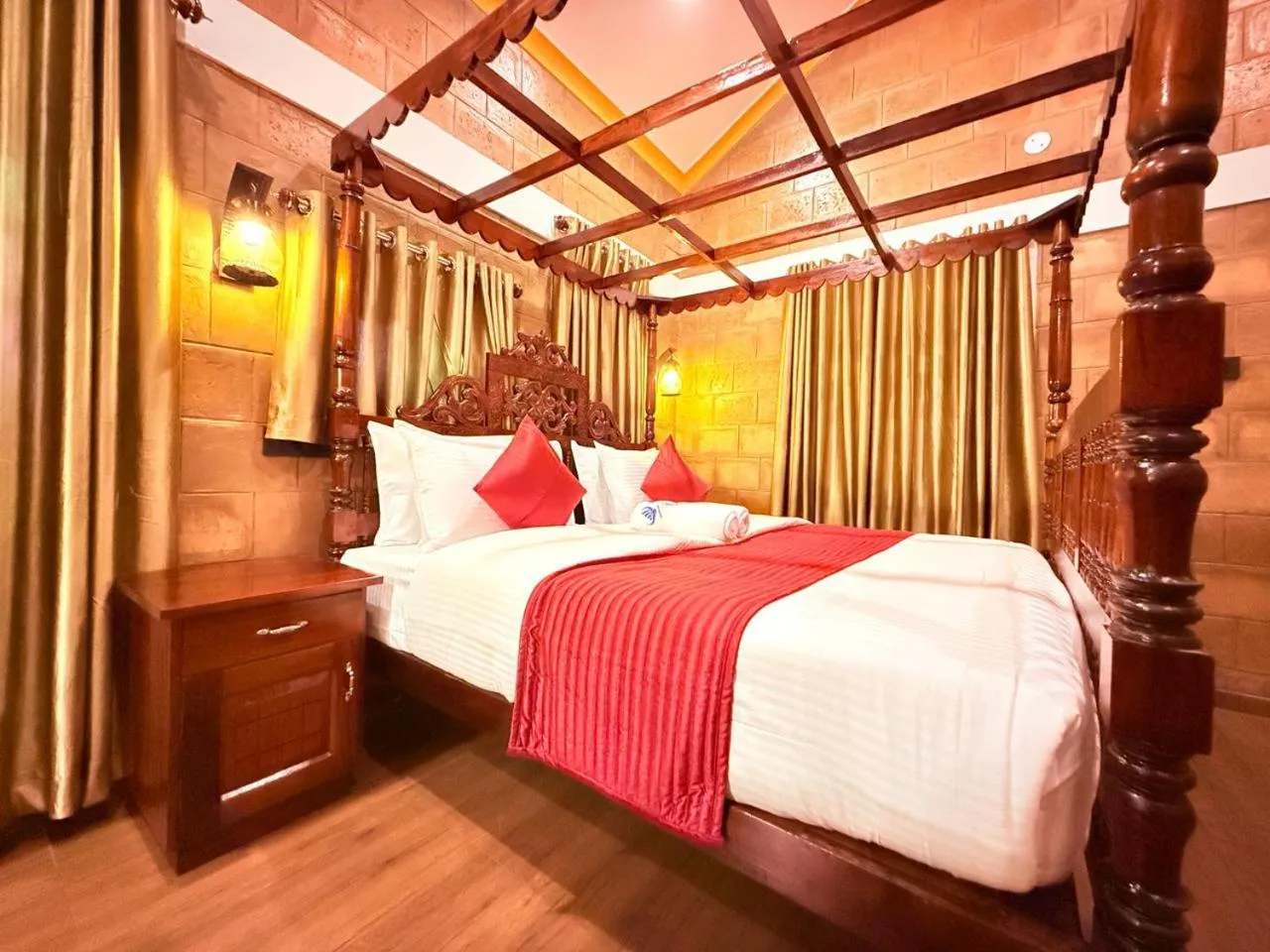 Bed in Credible Heritage Resort