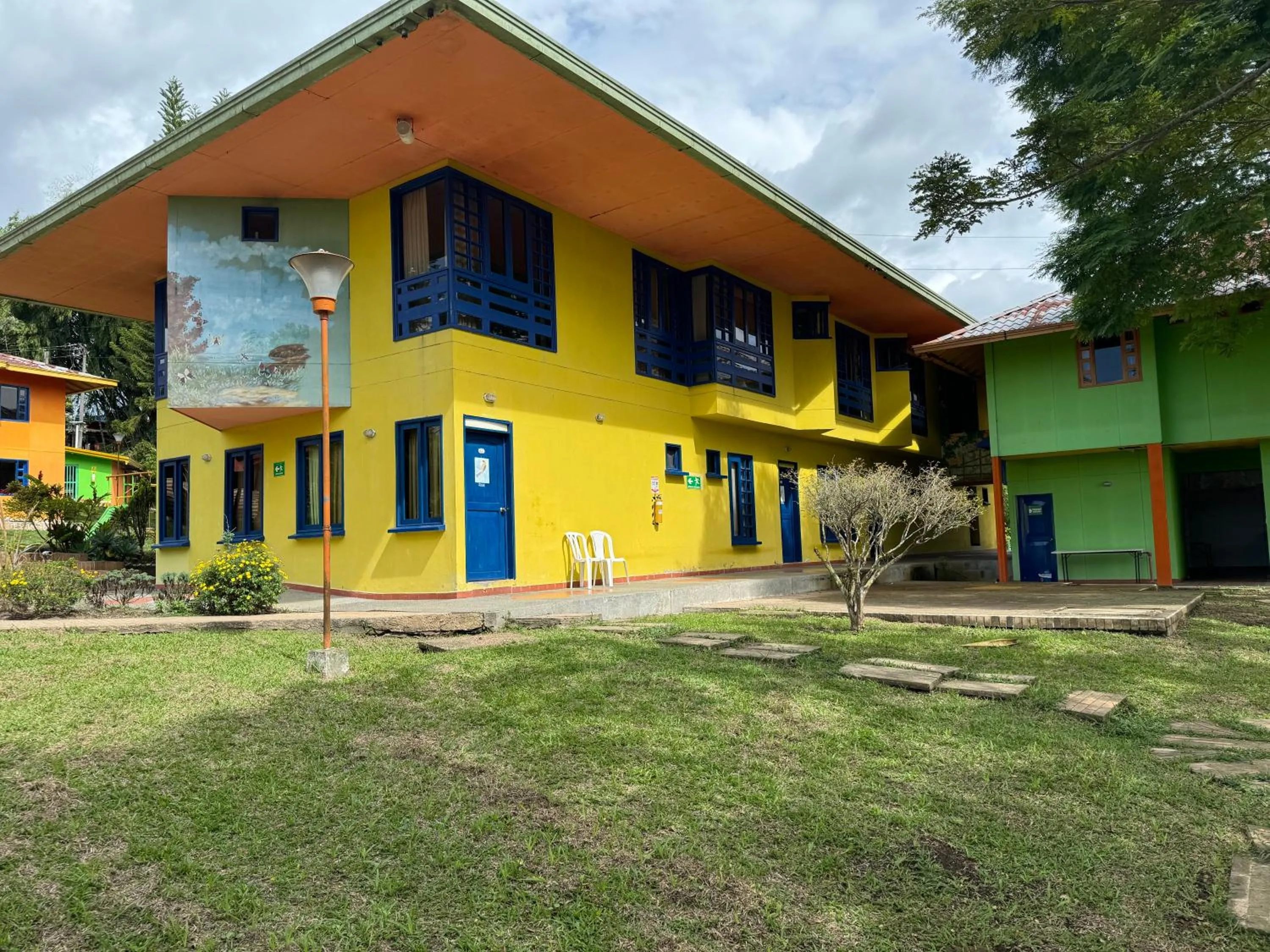 Garden view in Ecohotel La Casona Pereira
