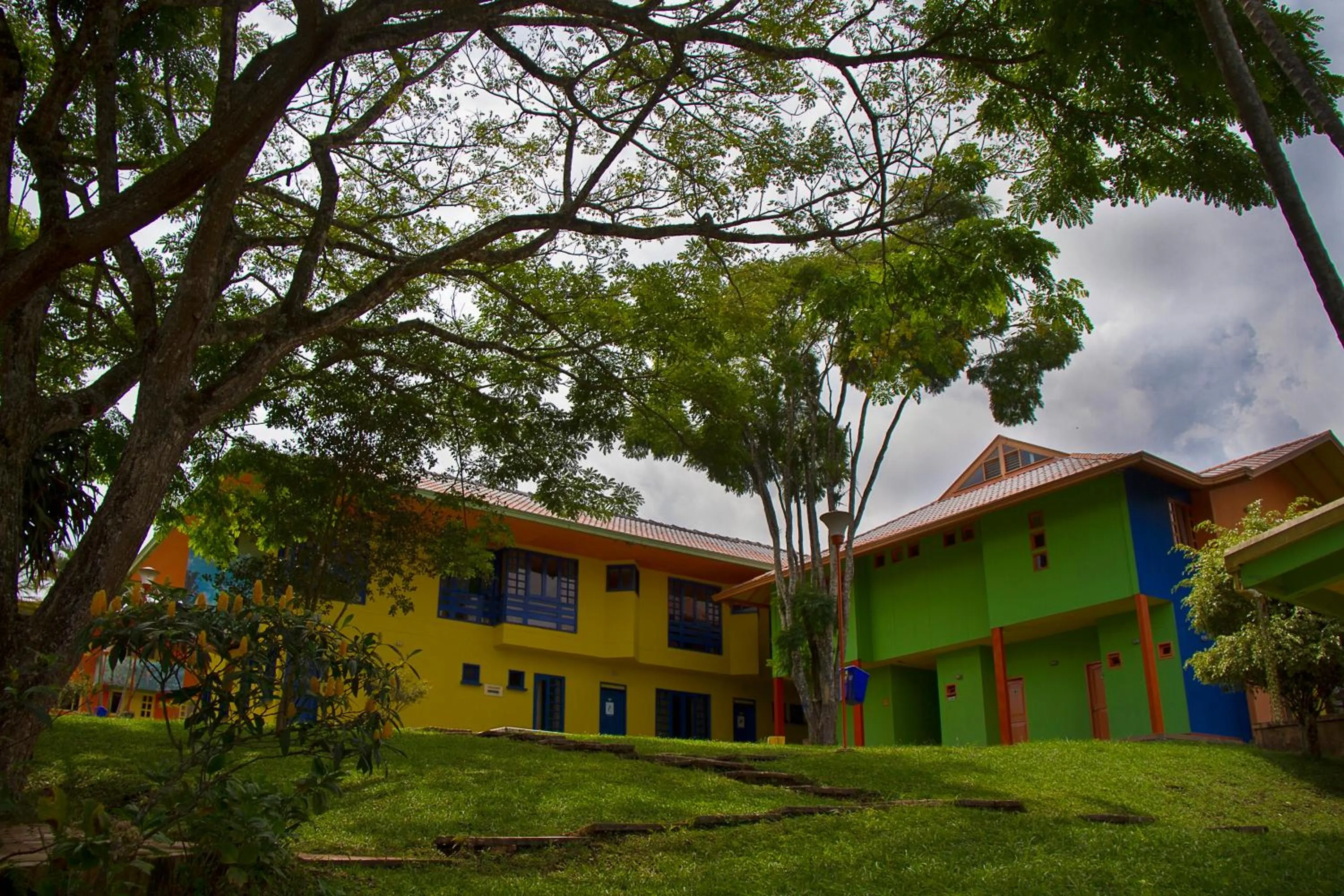 Property building in Ecohotel La Casona Pereira