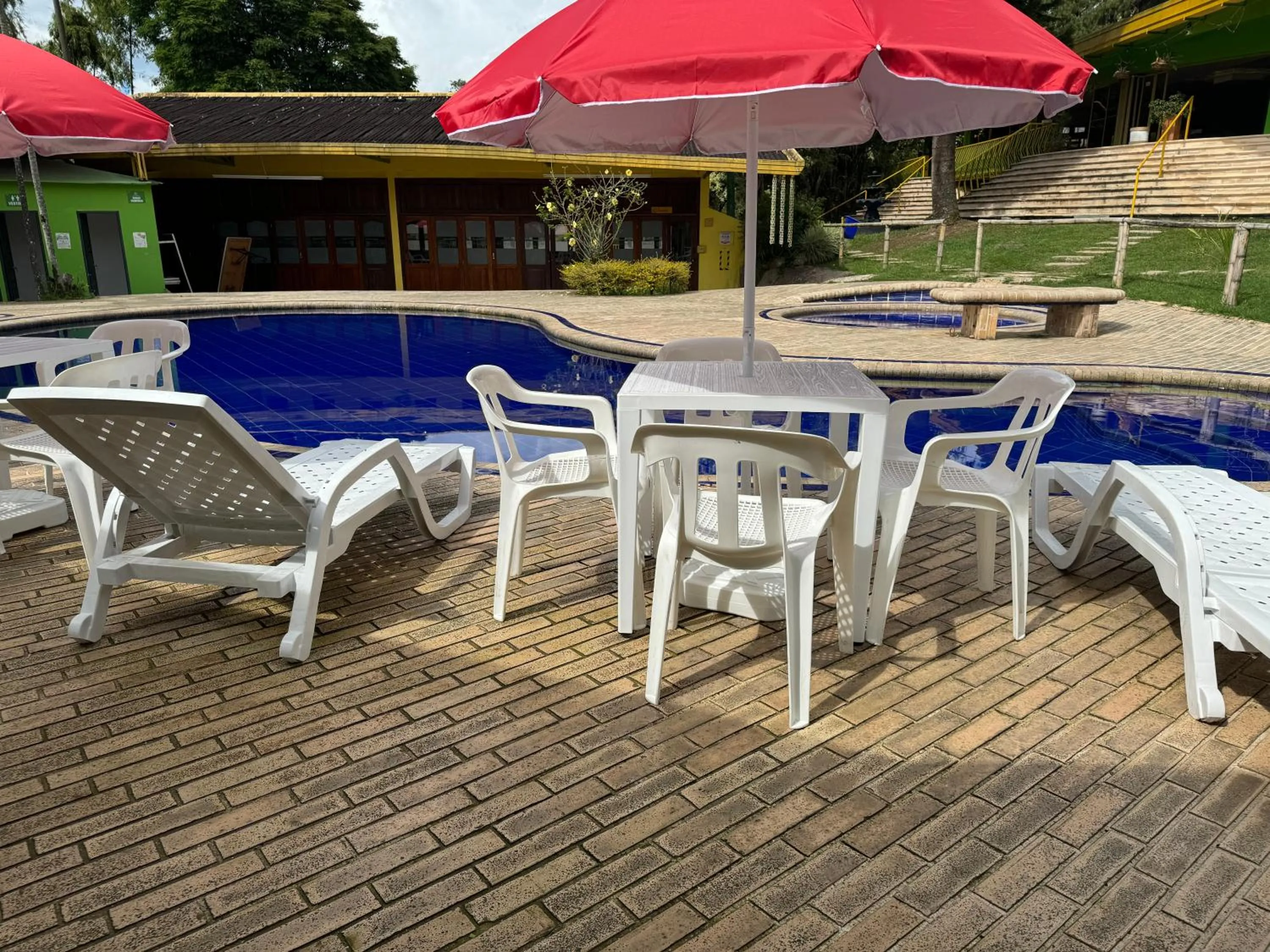 Patio in Ecohotel La Casona Pereira