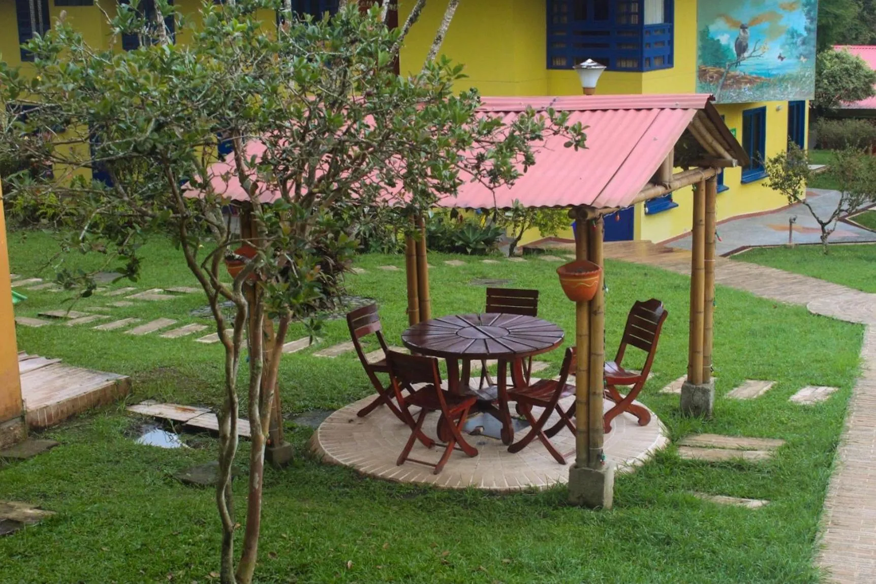 Property building in Ecohotel La Casona Pereira