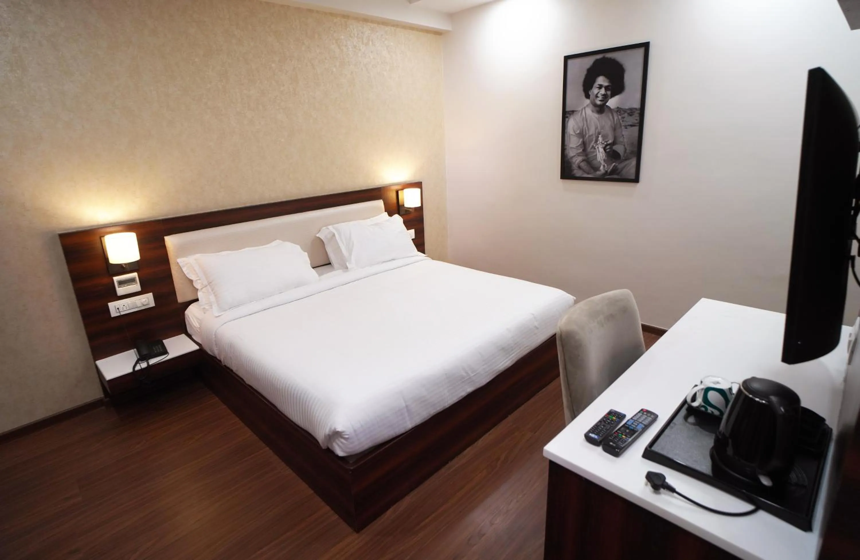 Bed in Sai Maa Hotel & Residency