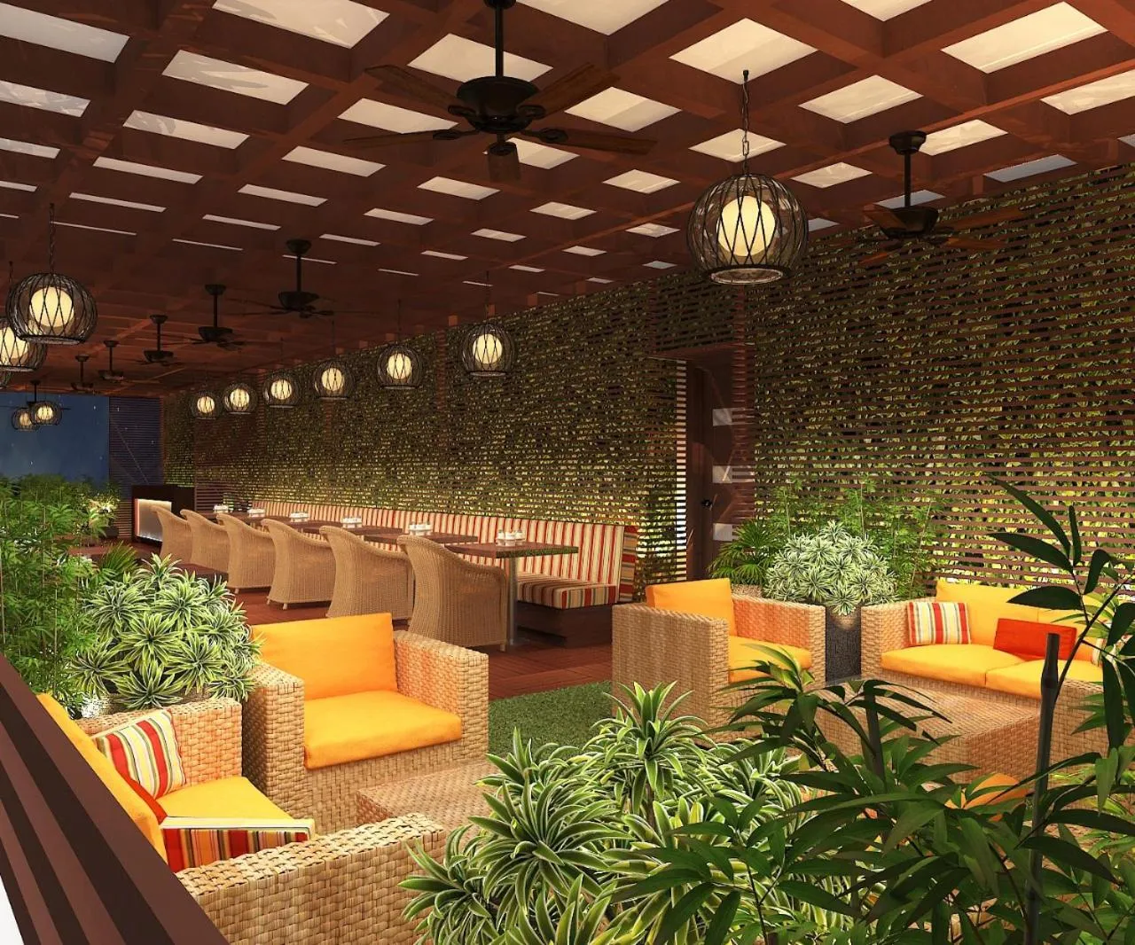 Lounge or bar in Sai Maa Hotel & Residency