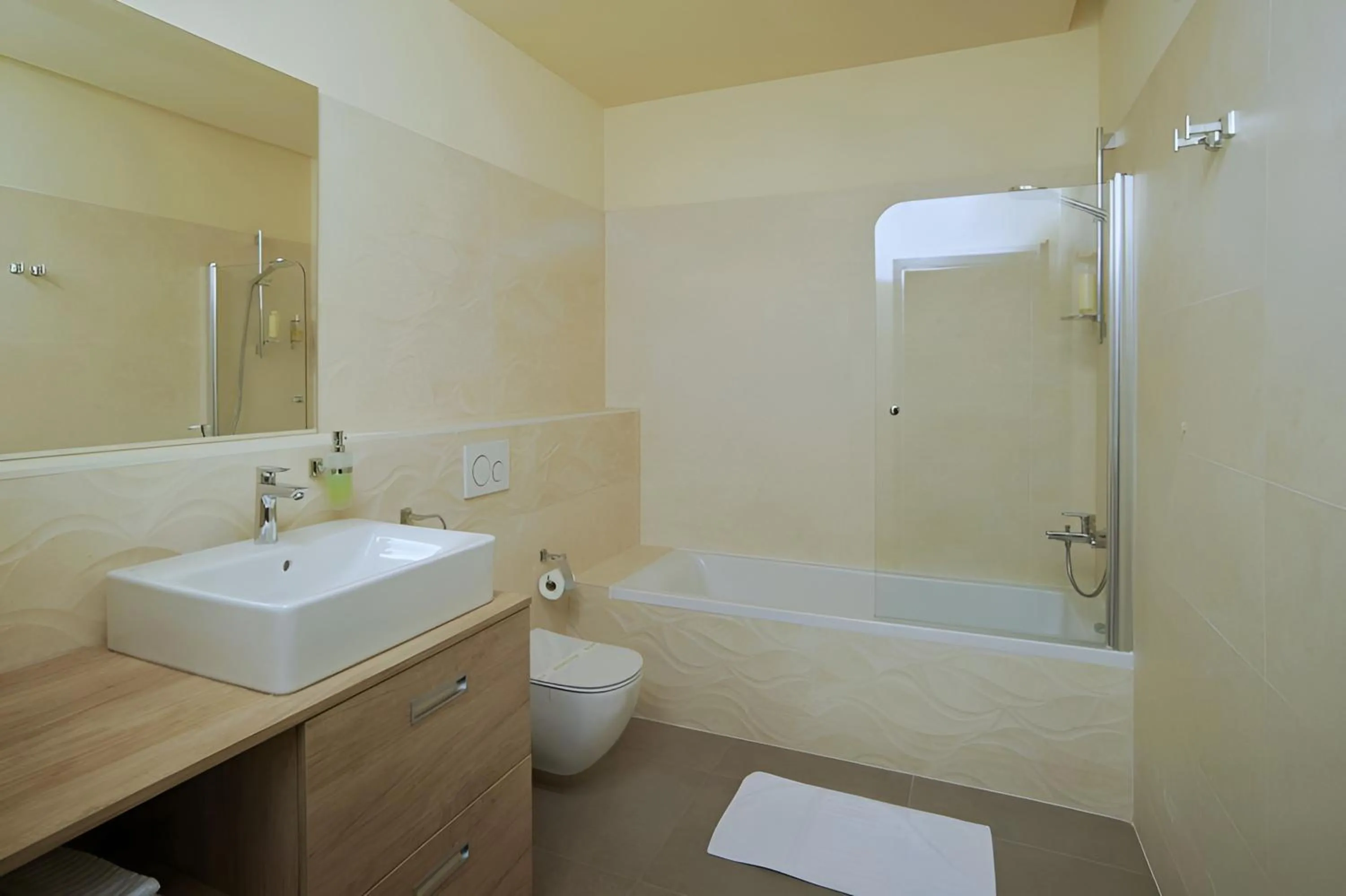 Shower in Privilege Apartments