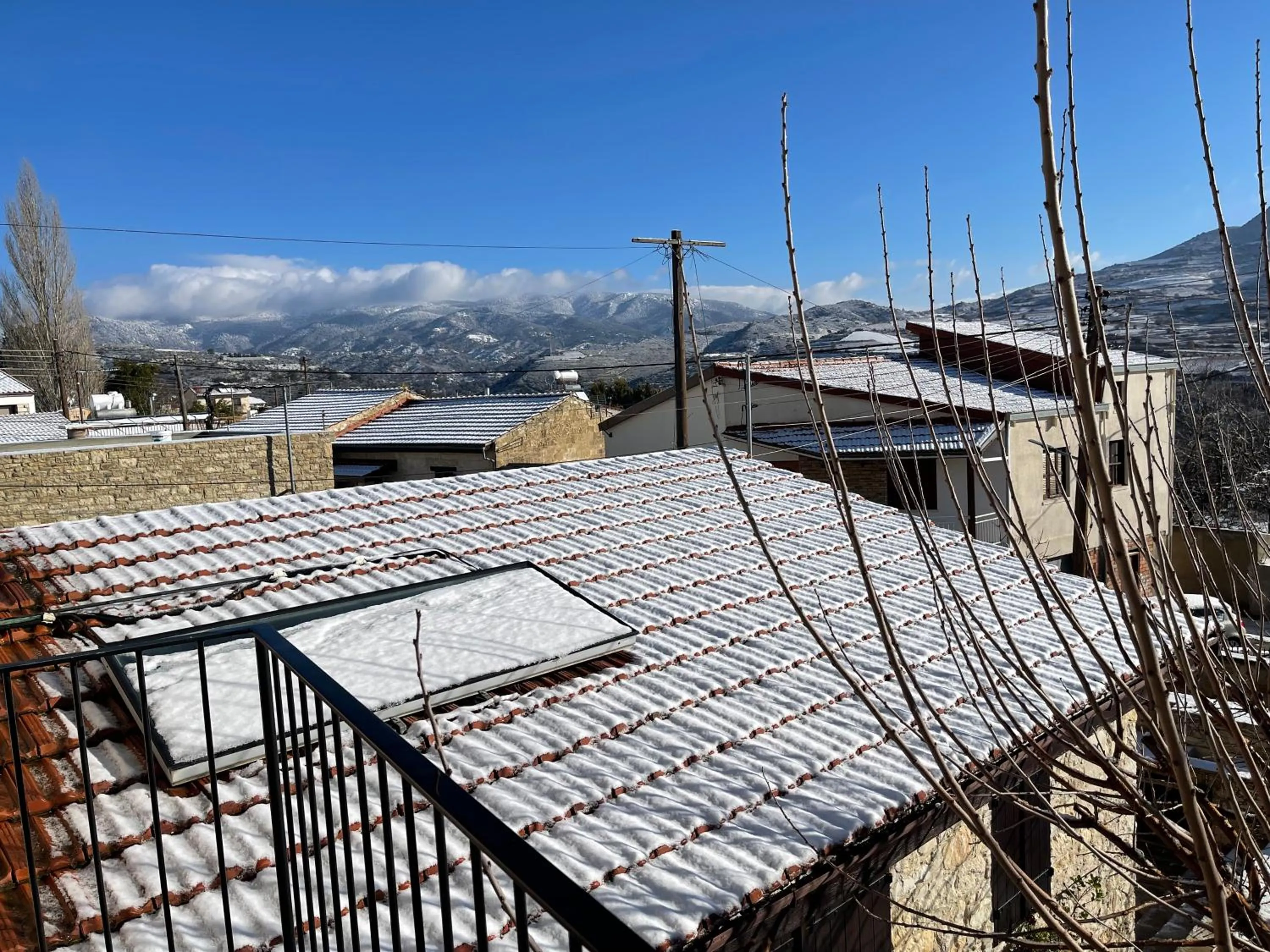 Balcony/Terrace in Omodos Village Houses