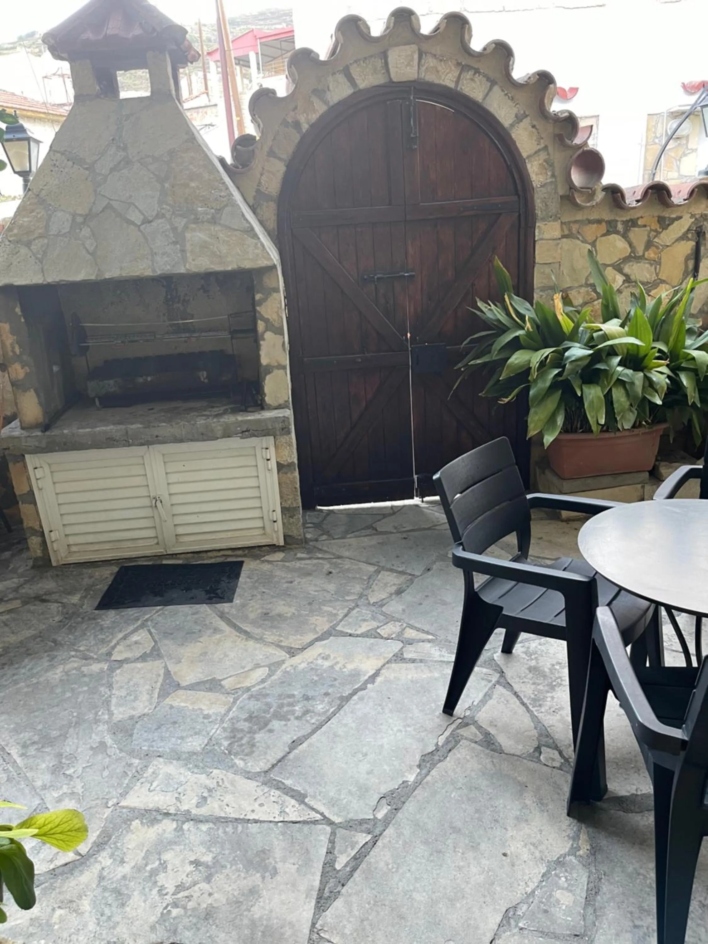 BBQ facilities in Omodos Village Houses