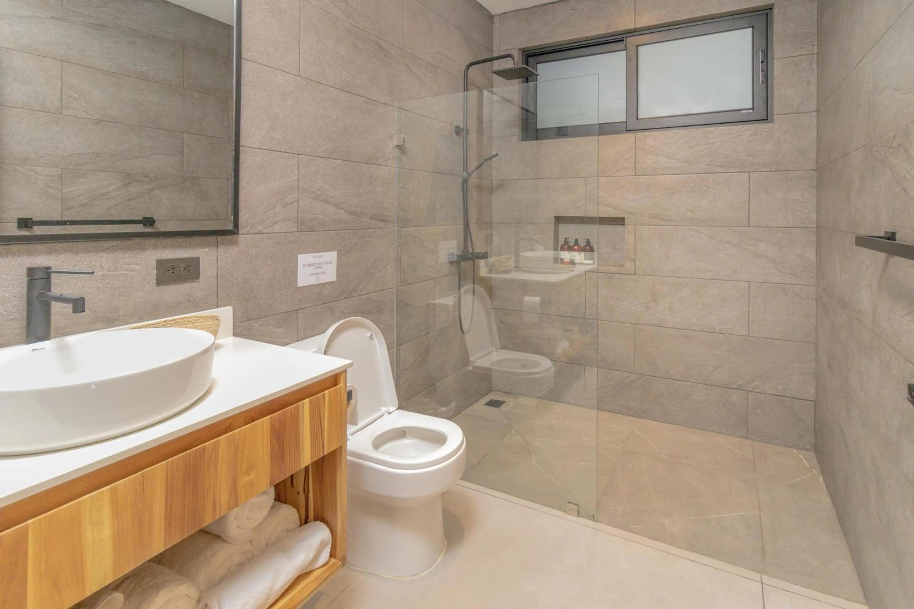 Shower in Casa Swell Boutique Hotel Santa Teresa