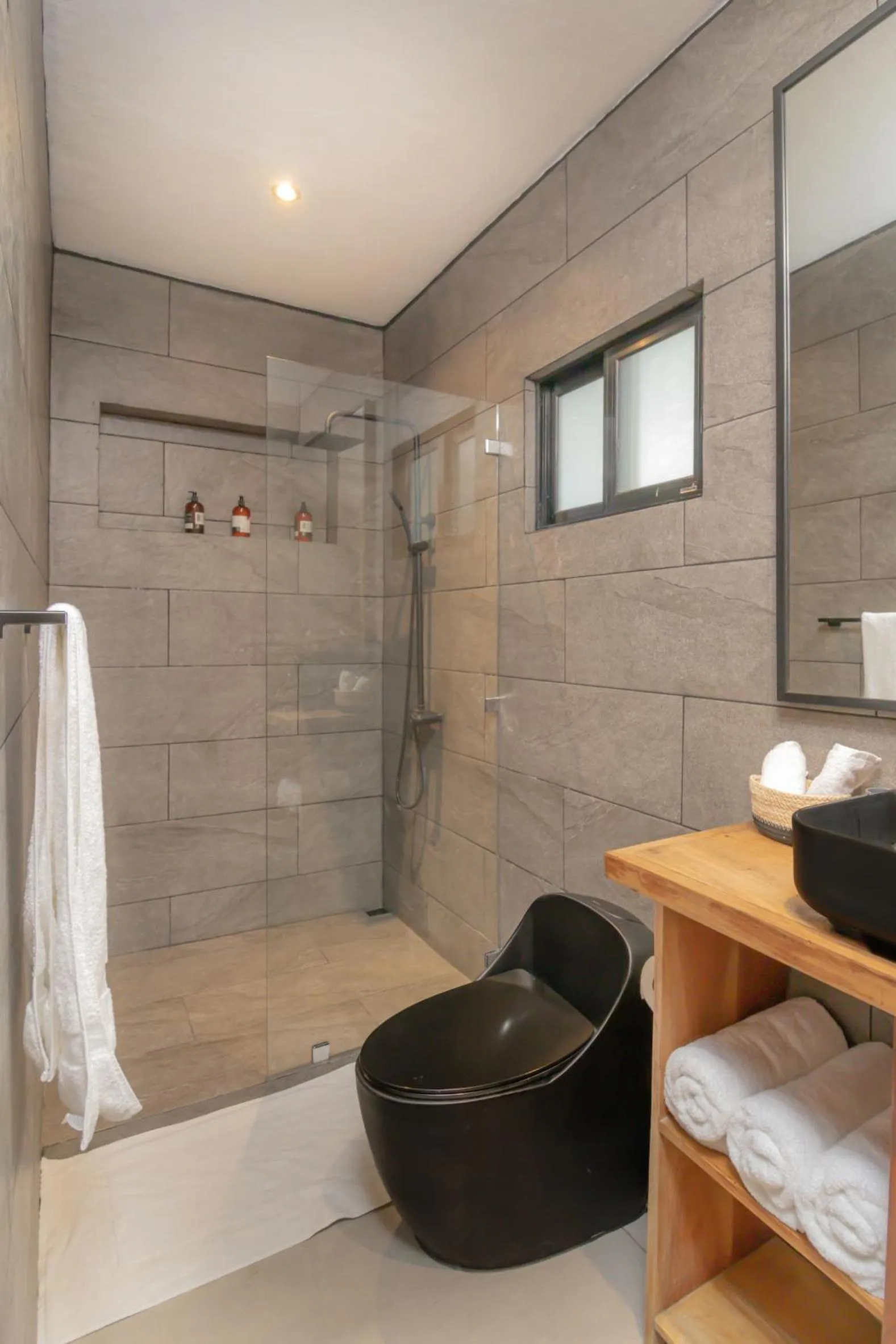 Shower in Casa Swell Boutique Hotel Santa Teresa