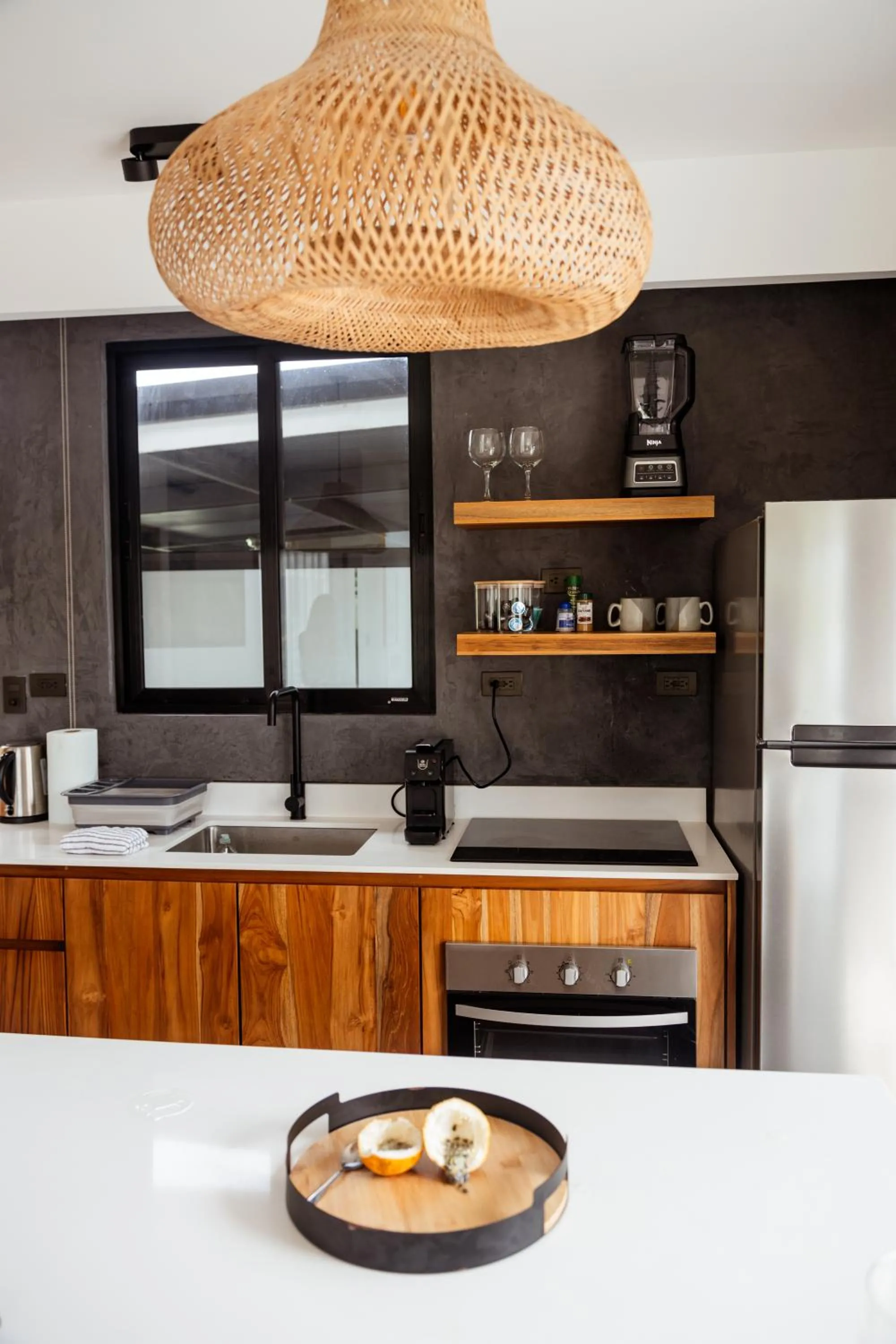Kitchen or kitchenette in Casa Swell Boutique Hotel Santa Teresa