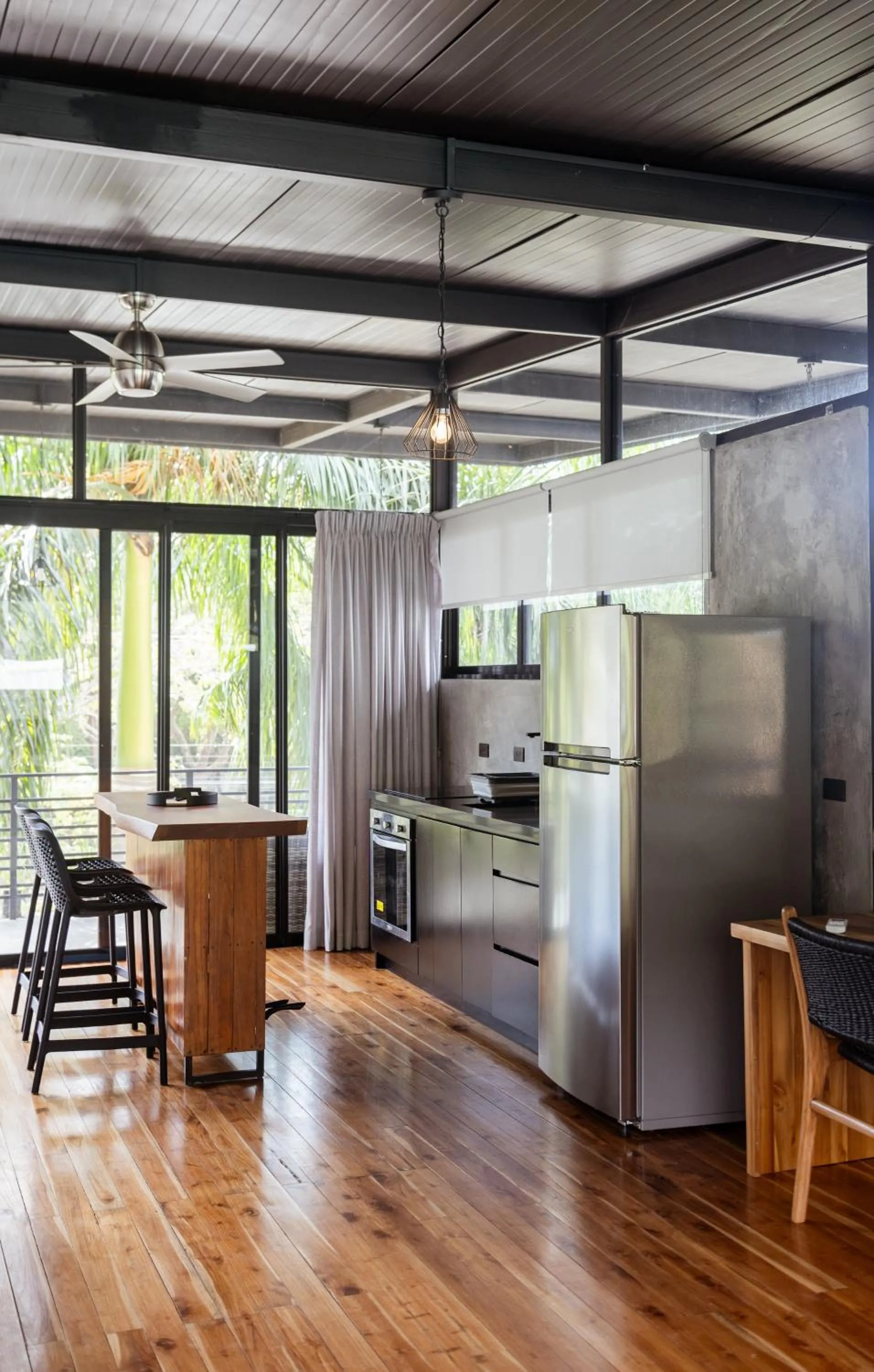 Kitchen or kitchenette in Casa Swell Boutique Hotel Santa Teresa