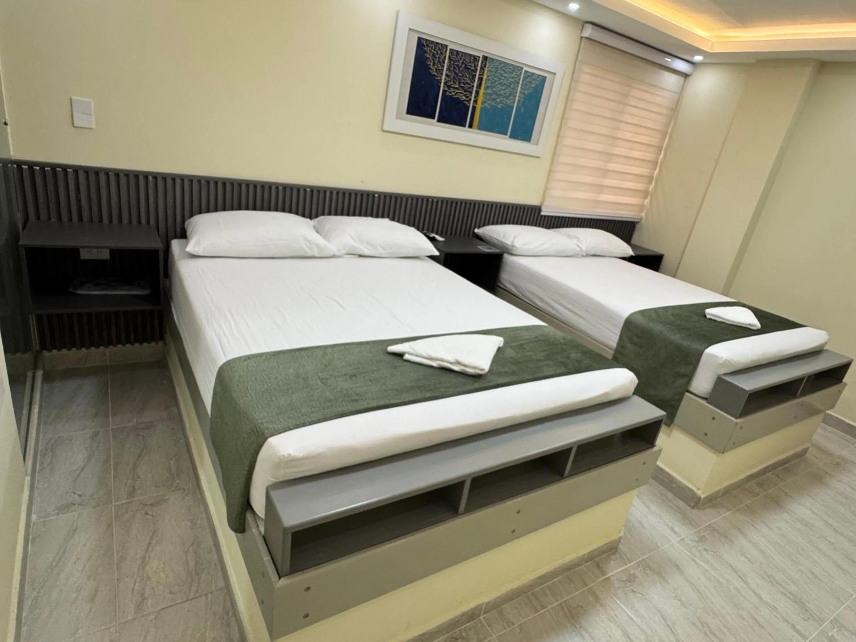 Bed in Hotel Magistral Suiter