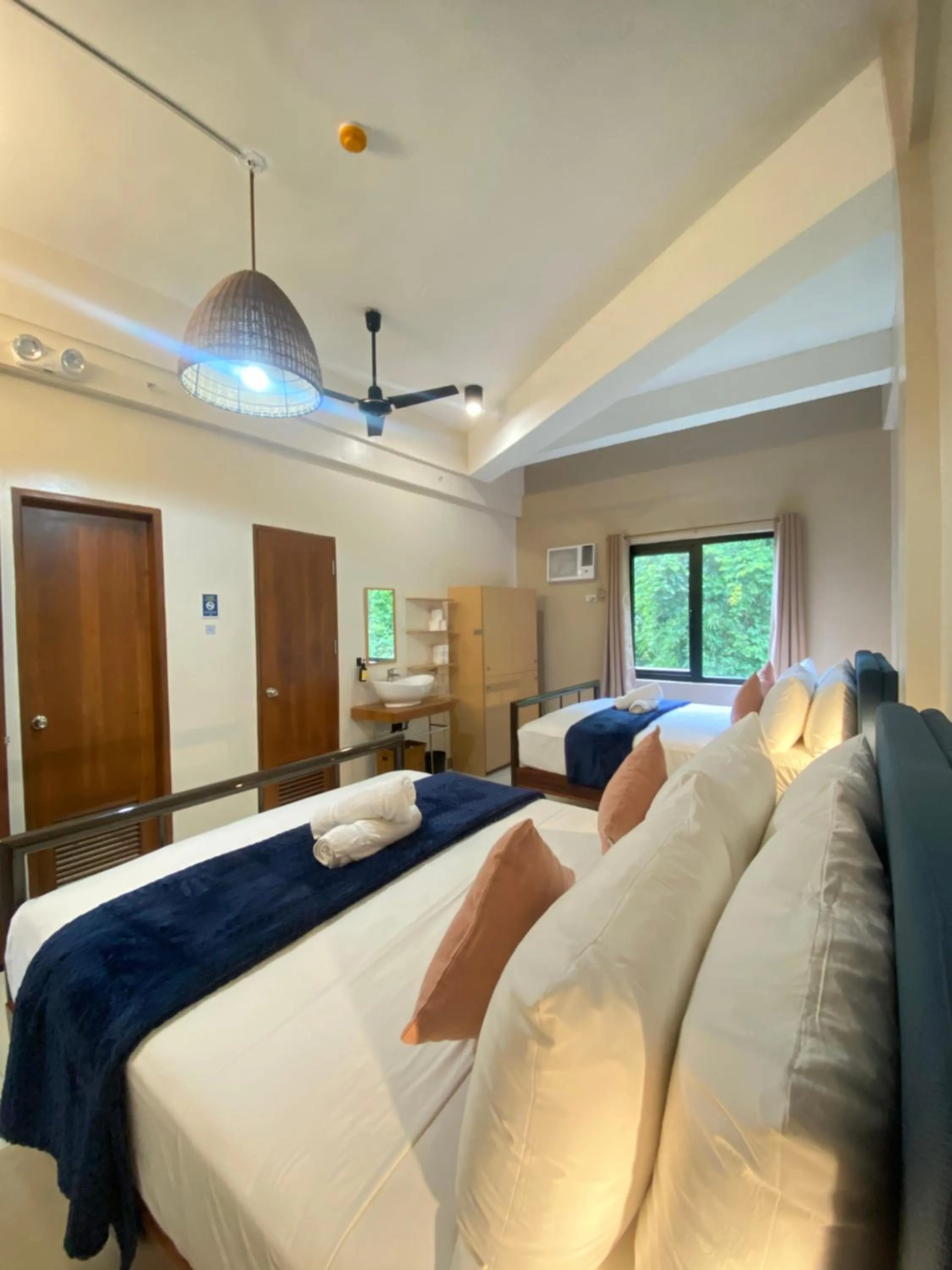 Bed in Barco El Nido Hotel