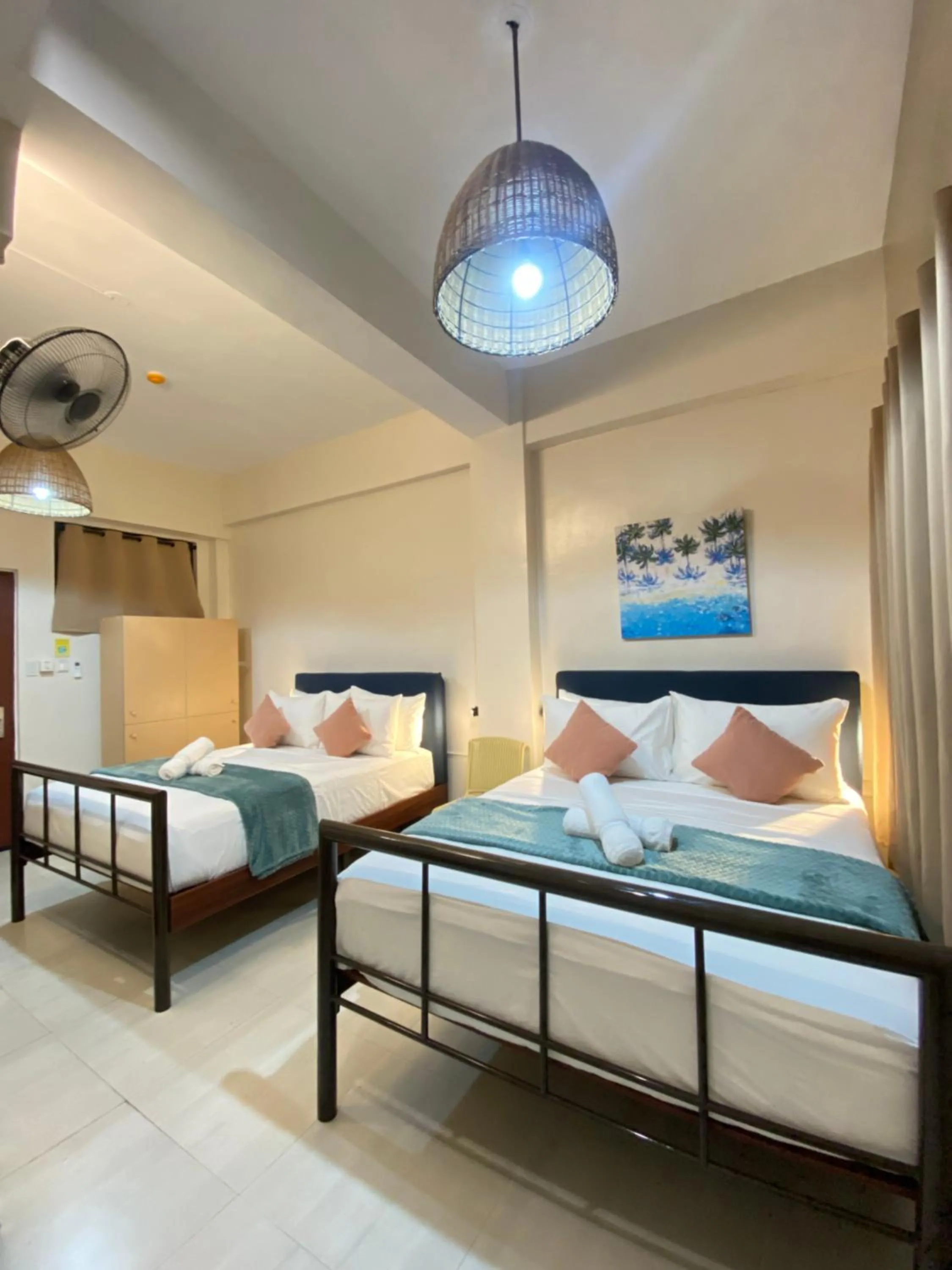 Bed in Barco El Nido Hotel