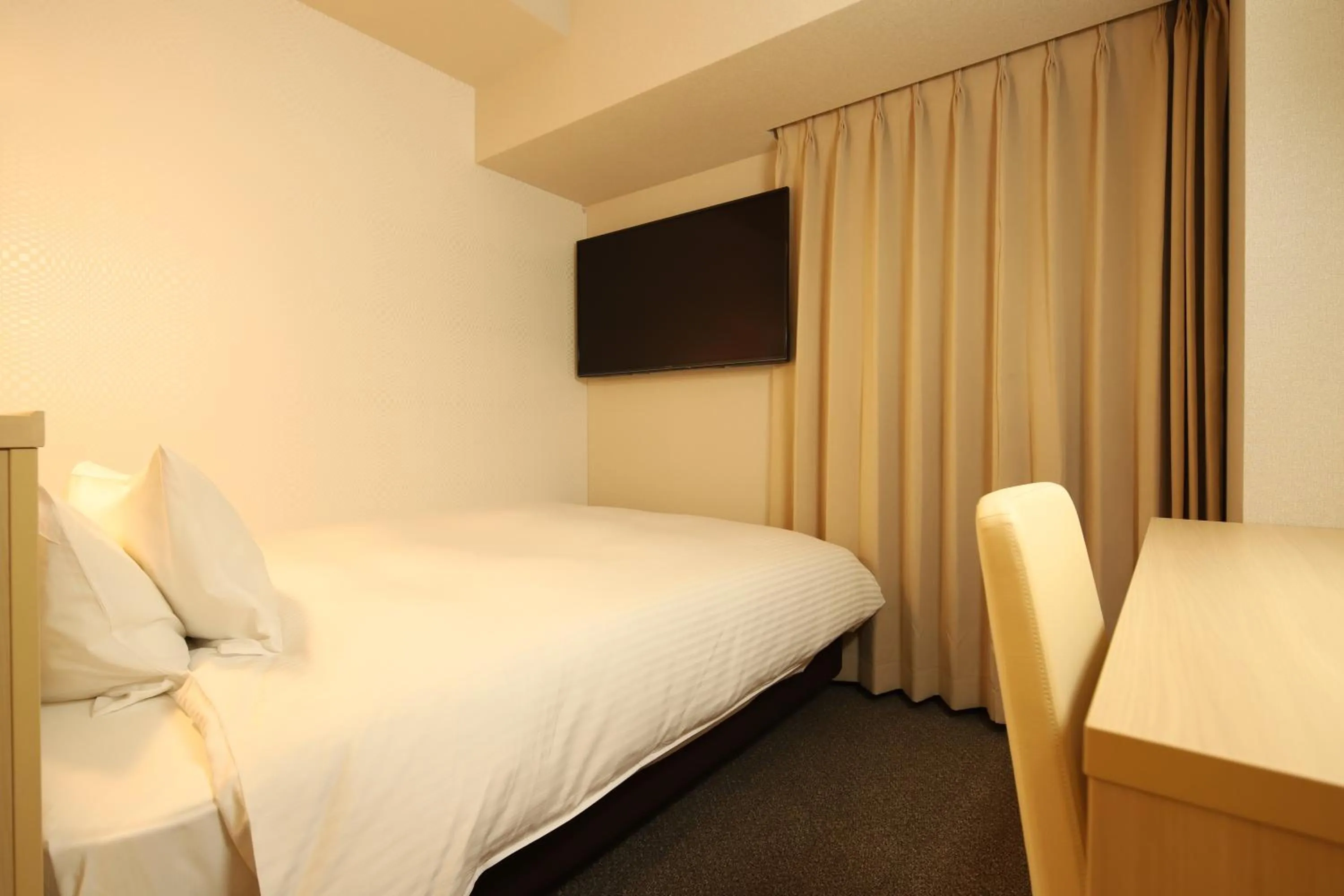 Bed in AB Hotel Shiojiri