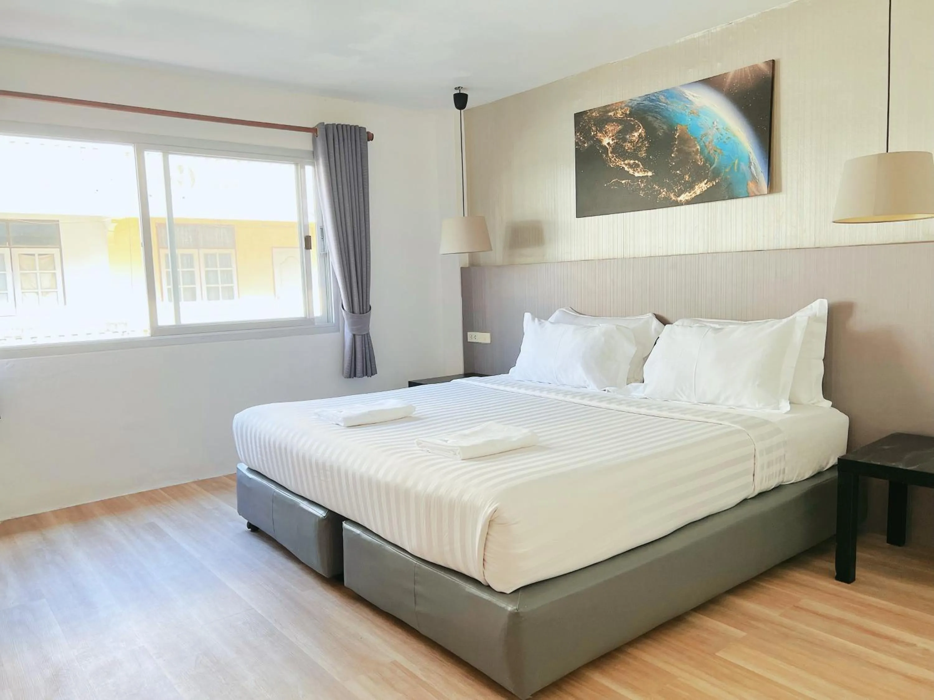 Photo of the whole room, Bed in Whale Hostel Cha-Am