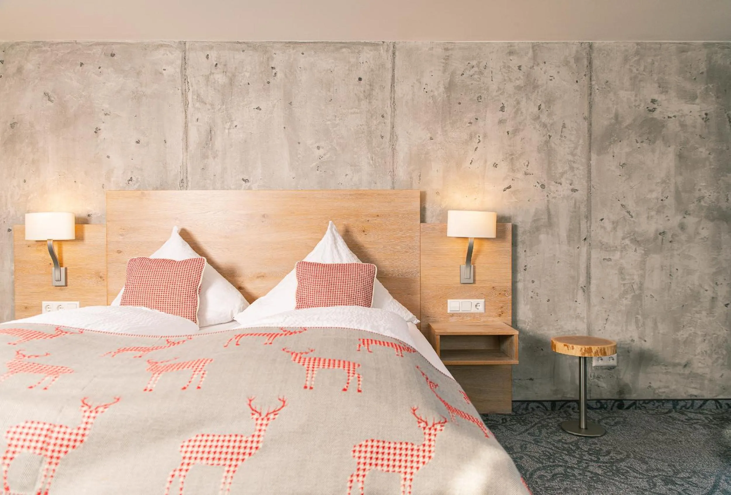 Bed in Genusshotel Hirschen - Erholung im Grünen (Südschwarzwald)