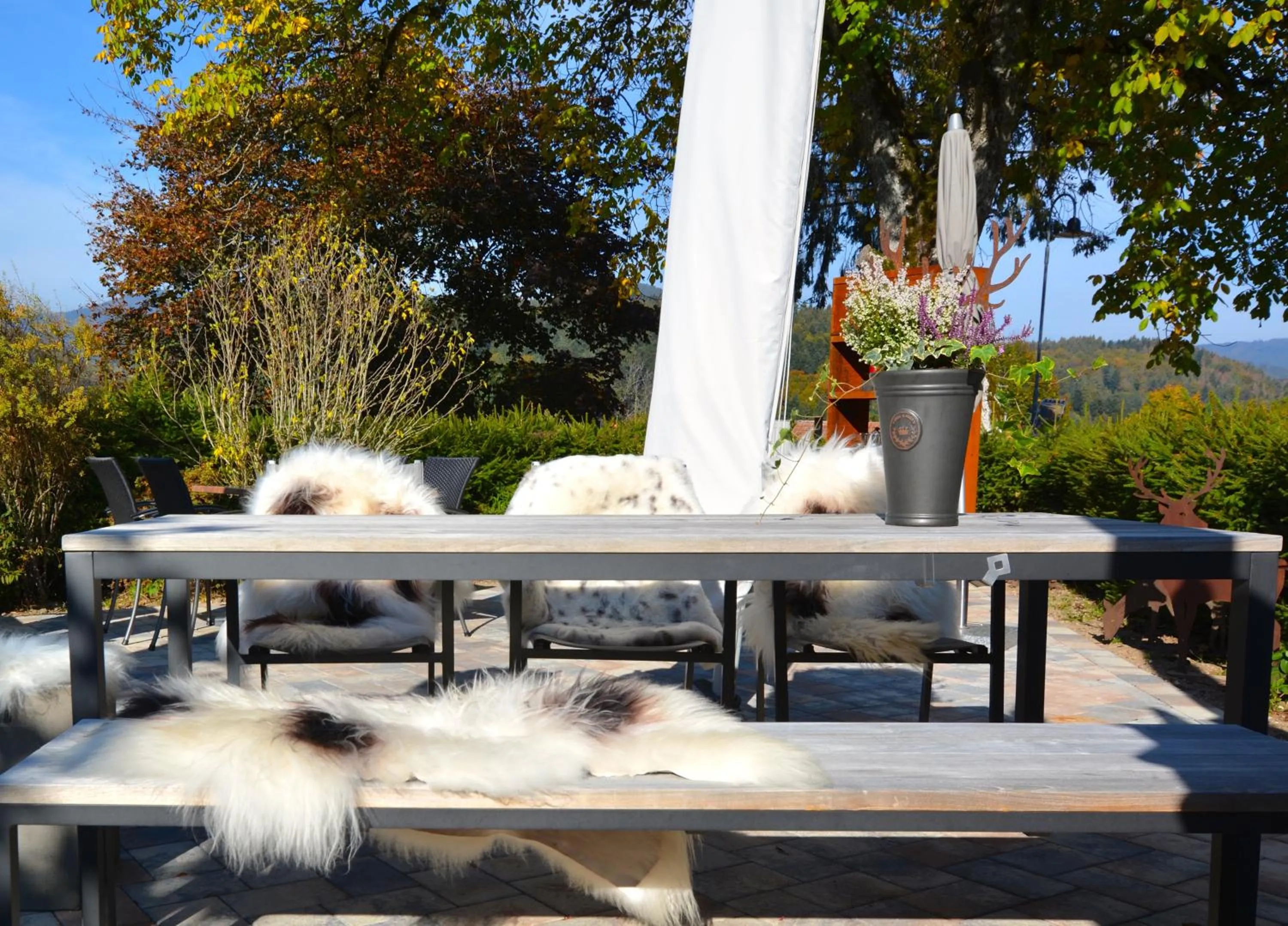 Garden in Genusshotel Hirschen - Erholung im Grünen (Südschwarzwald)