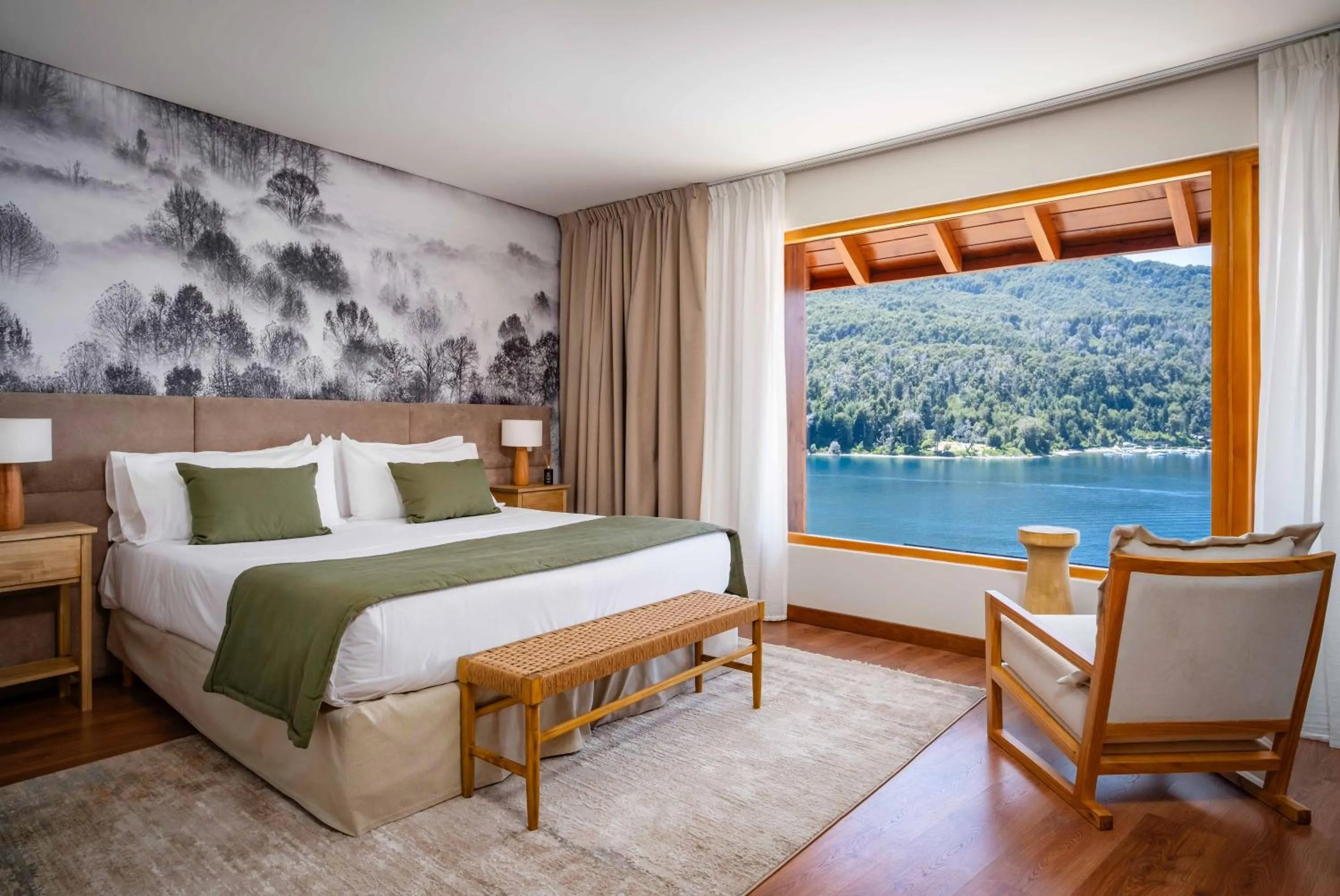 Natural landscape, Bed in Puerto Manzano Boutique Hotel